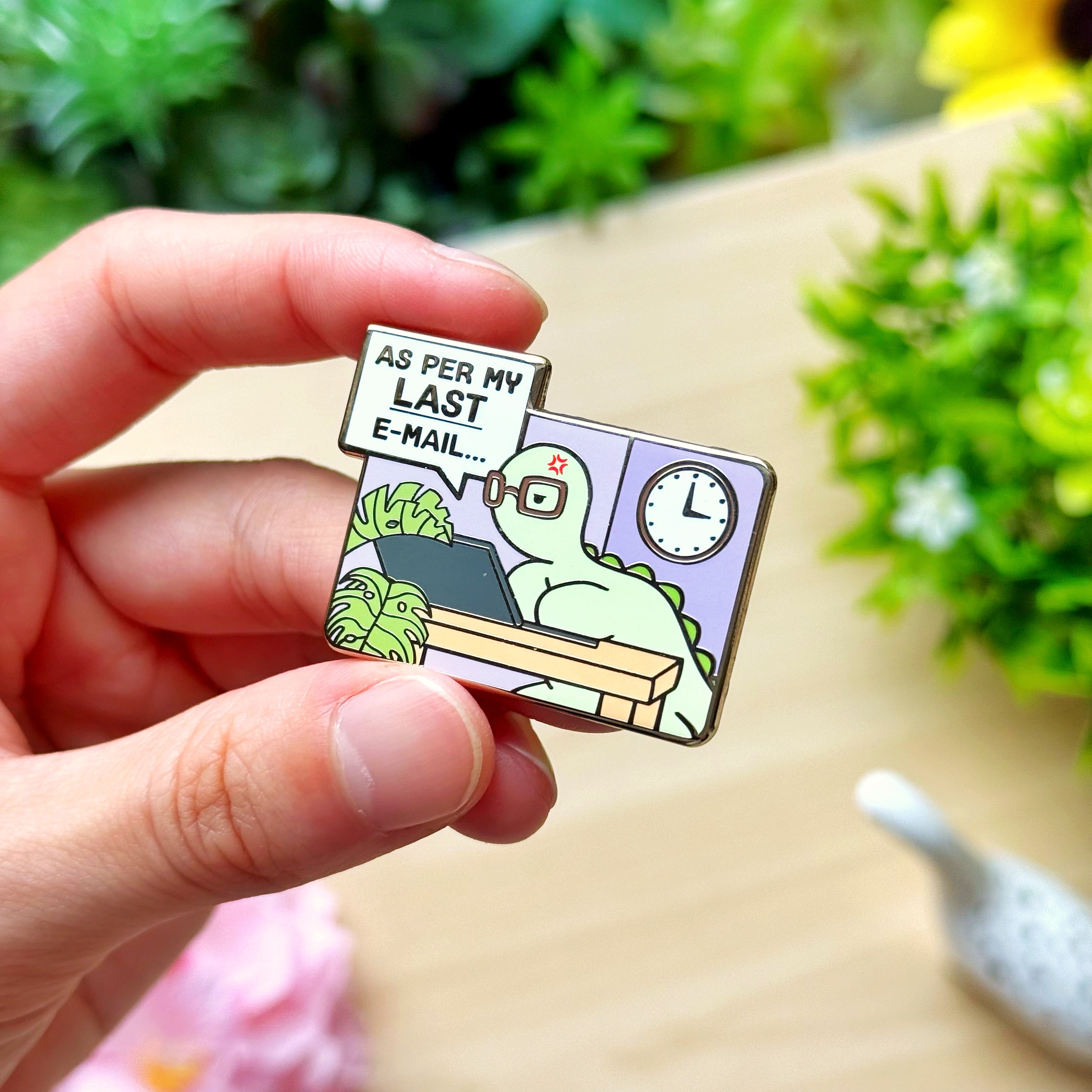 Enamel Pin - Passive Aggressive Email