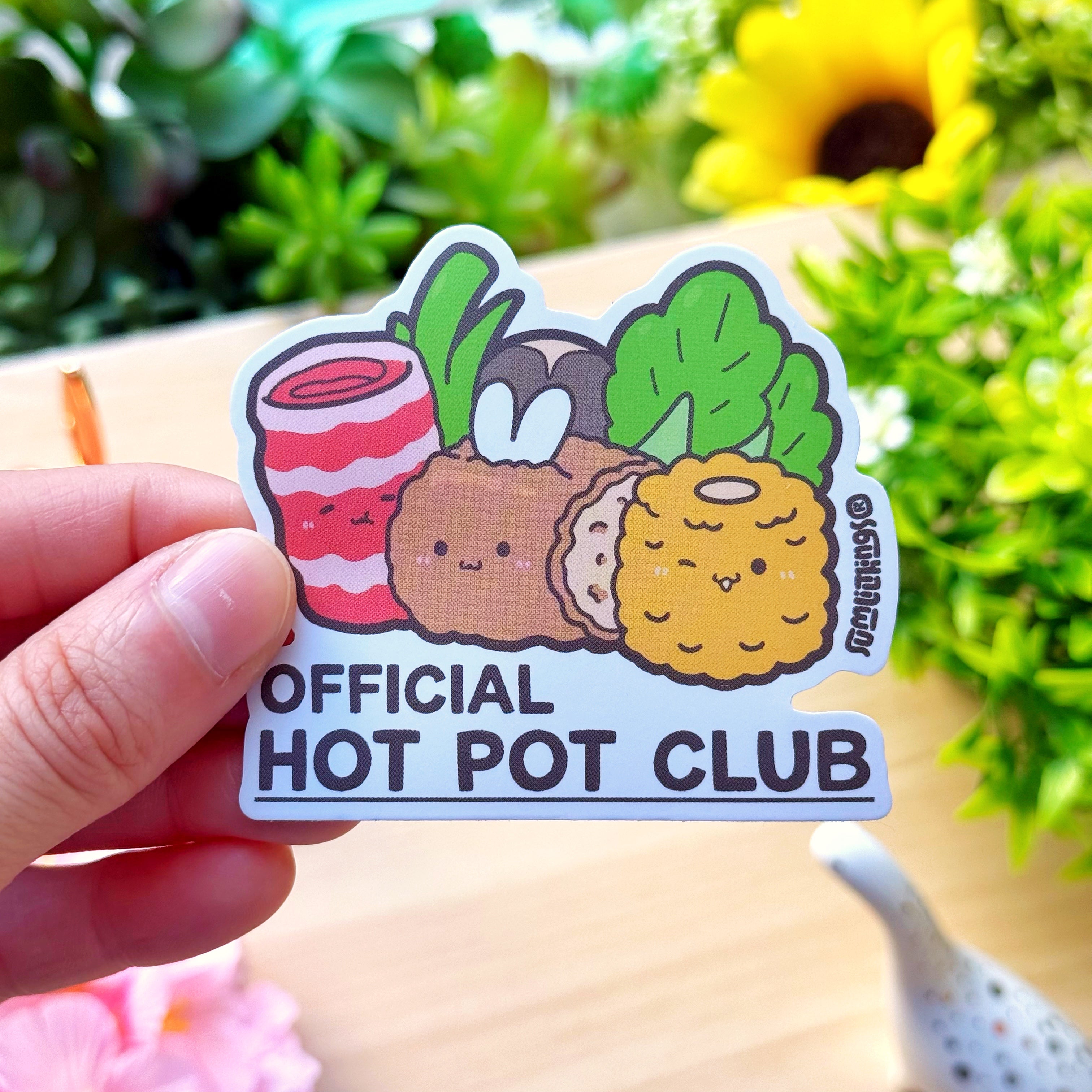 Vinyl Sticker - Lil' Hot Pot (Set of 9)