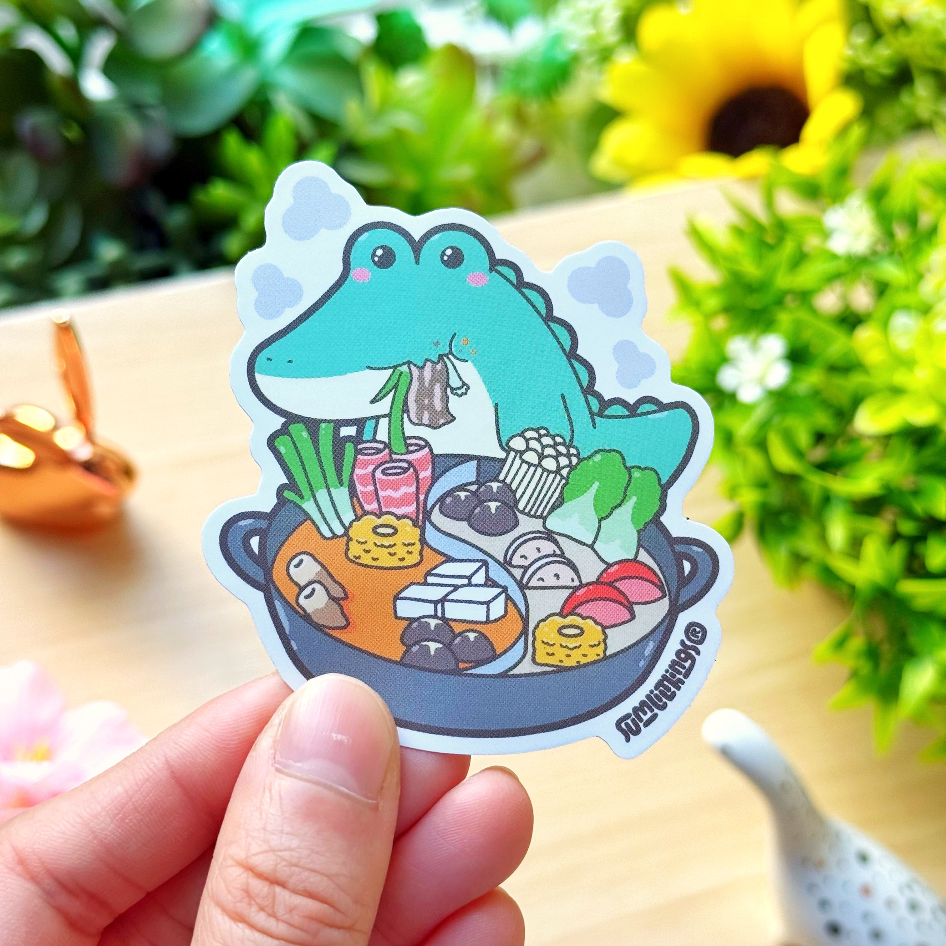 Vinyl Sticker - Lil' Hot Pot (Set of 9)