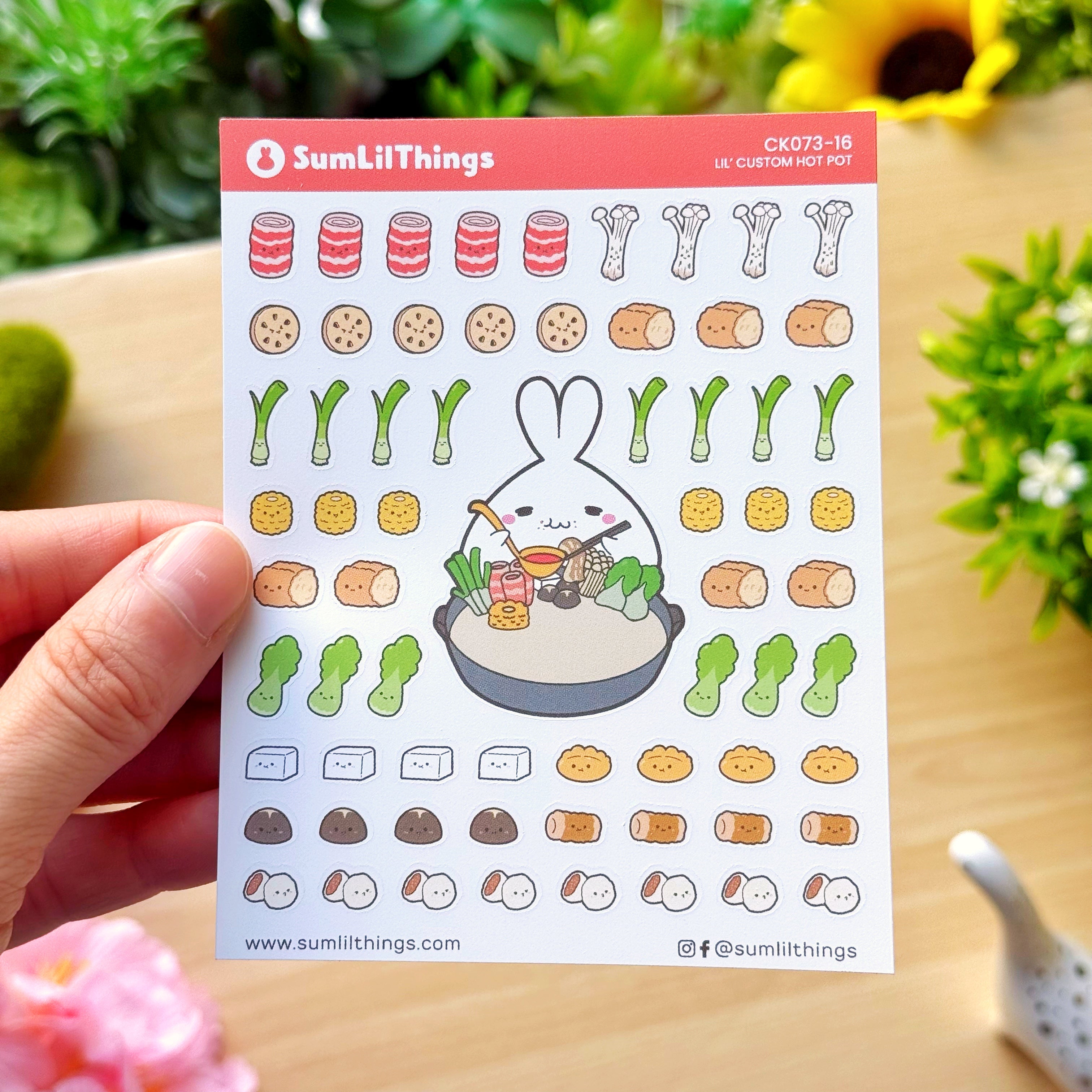 Decorative Kit - Lil' Cozy Hot Pot (10 Pages) - Holo Foil