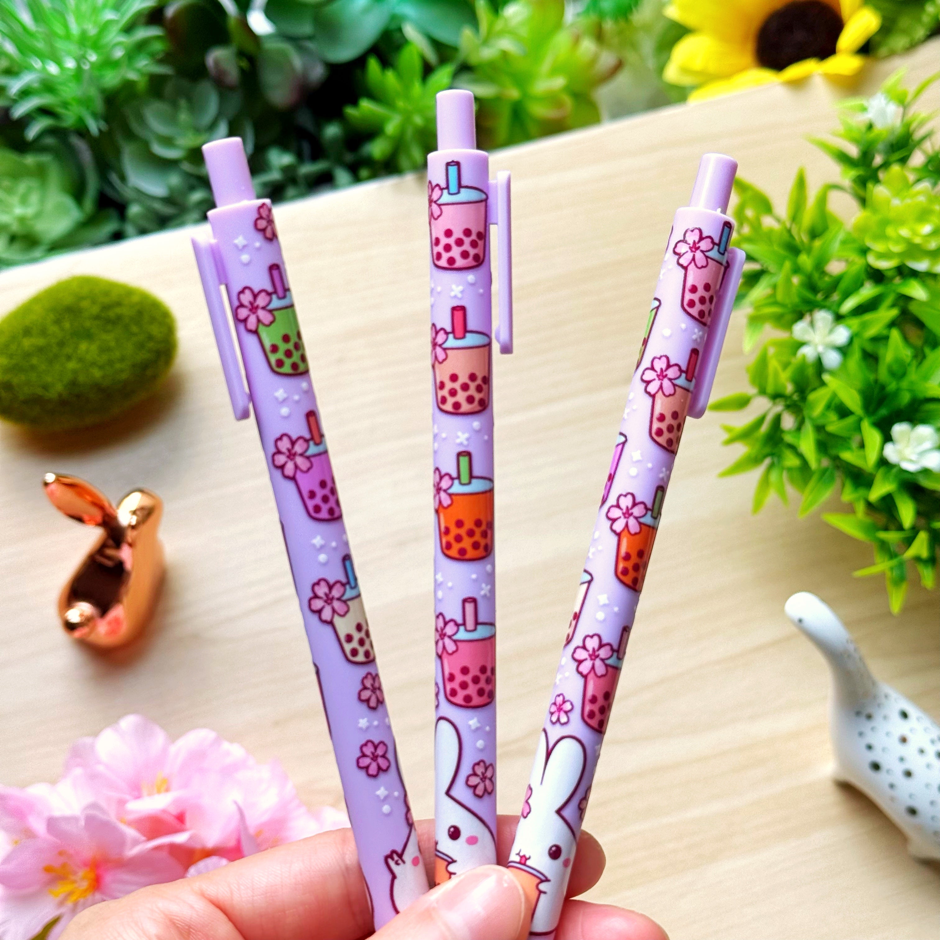 [GIFT] Gel Pen - Lil' Sakura Boba - 0.5mm