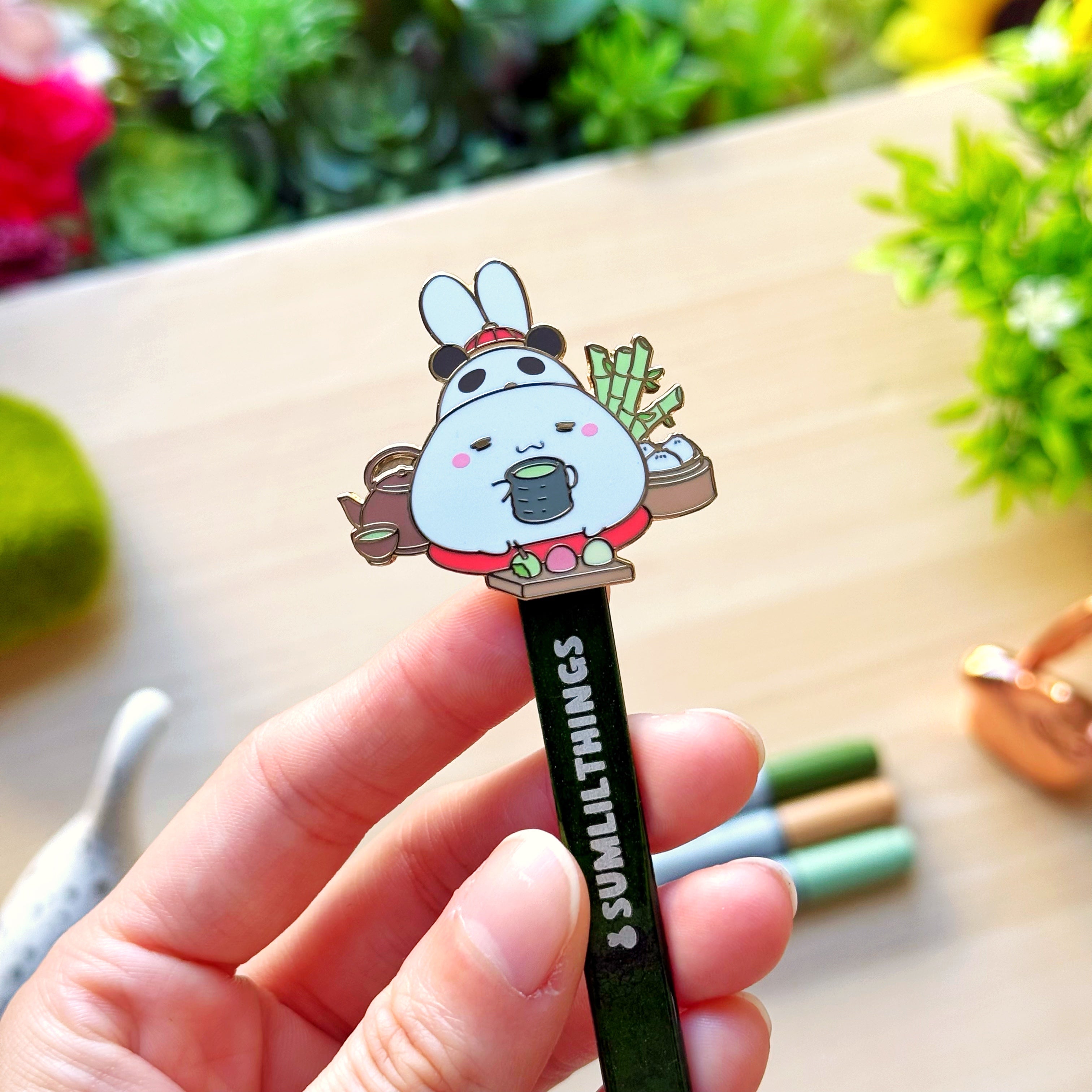 Enamel Tweezer - Lil' Panda Teahouse