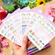 Decorative Kit - Lil' Fluff & Dreams (10 Pages) - Gold Star Foil