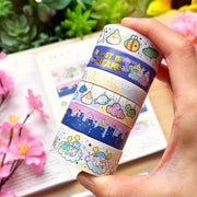 Washi Tape - Lil' Fluff & Dreams Collection (Gold Foil)