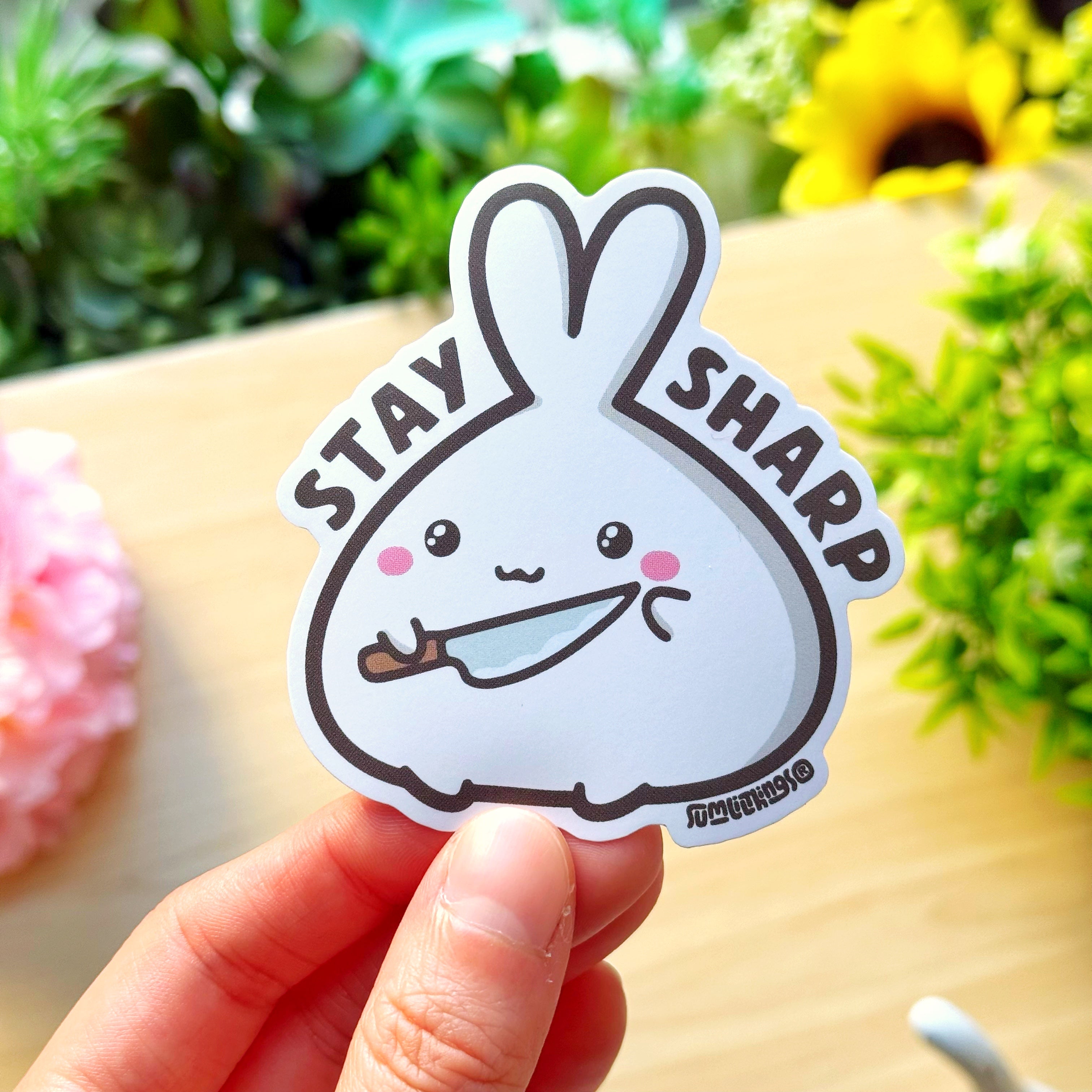 Vinyl Sticker - Stay Sharp