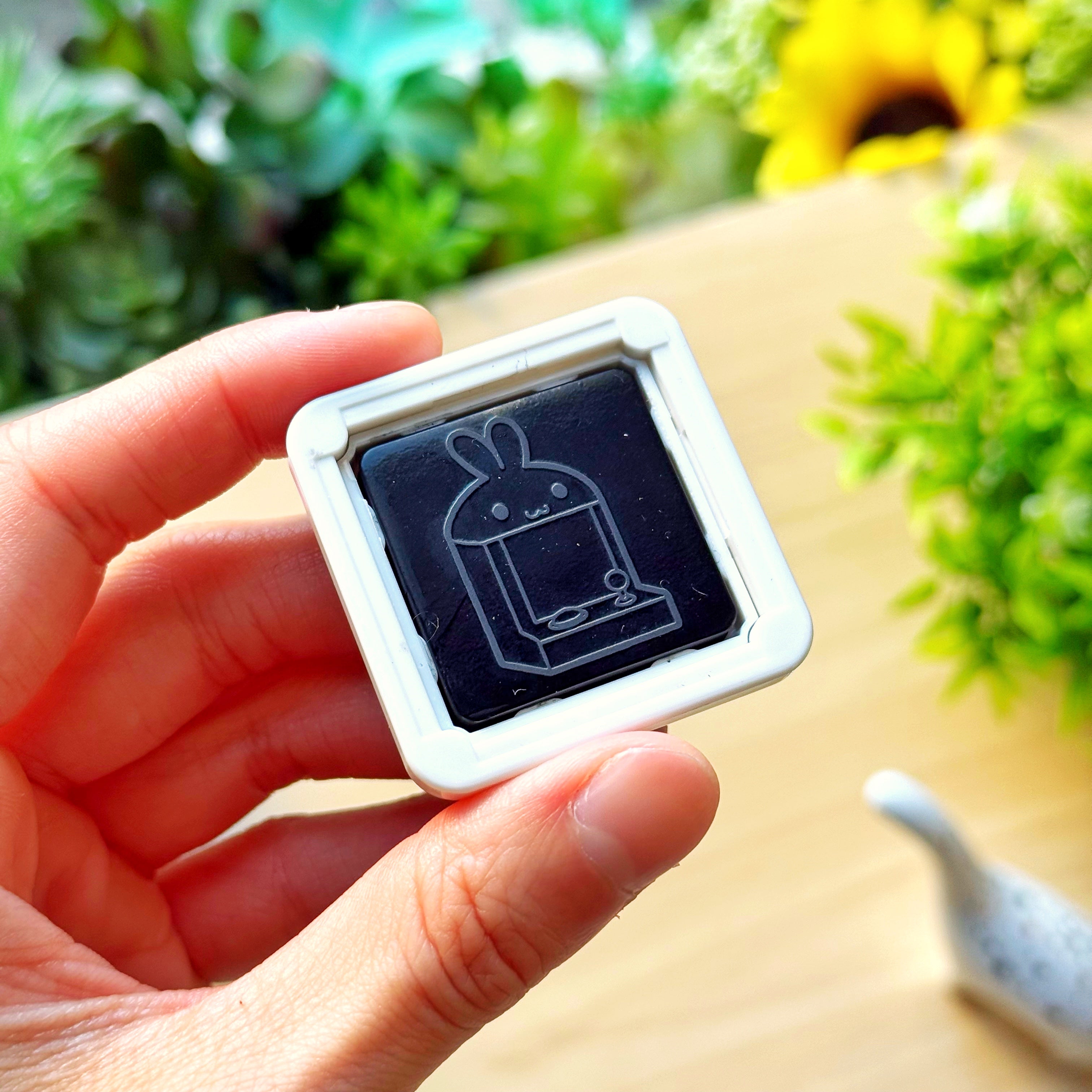 Slide Layer Punch Stamp - Game Over