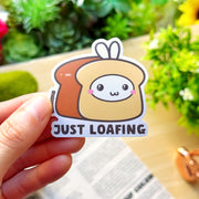 Vinyl Sticker - Just Loafing