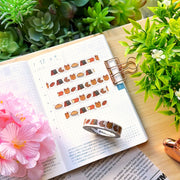 Washi Tape - Lil' Bakery Items (10mm) - Gold Foil