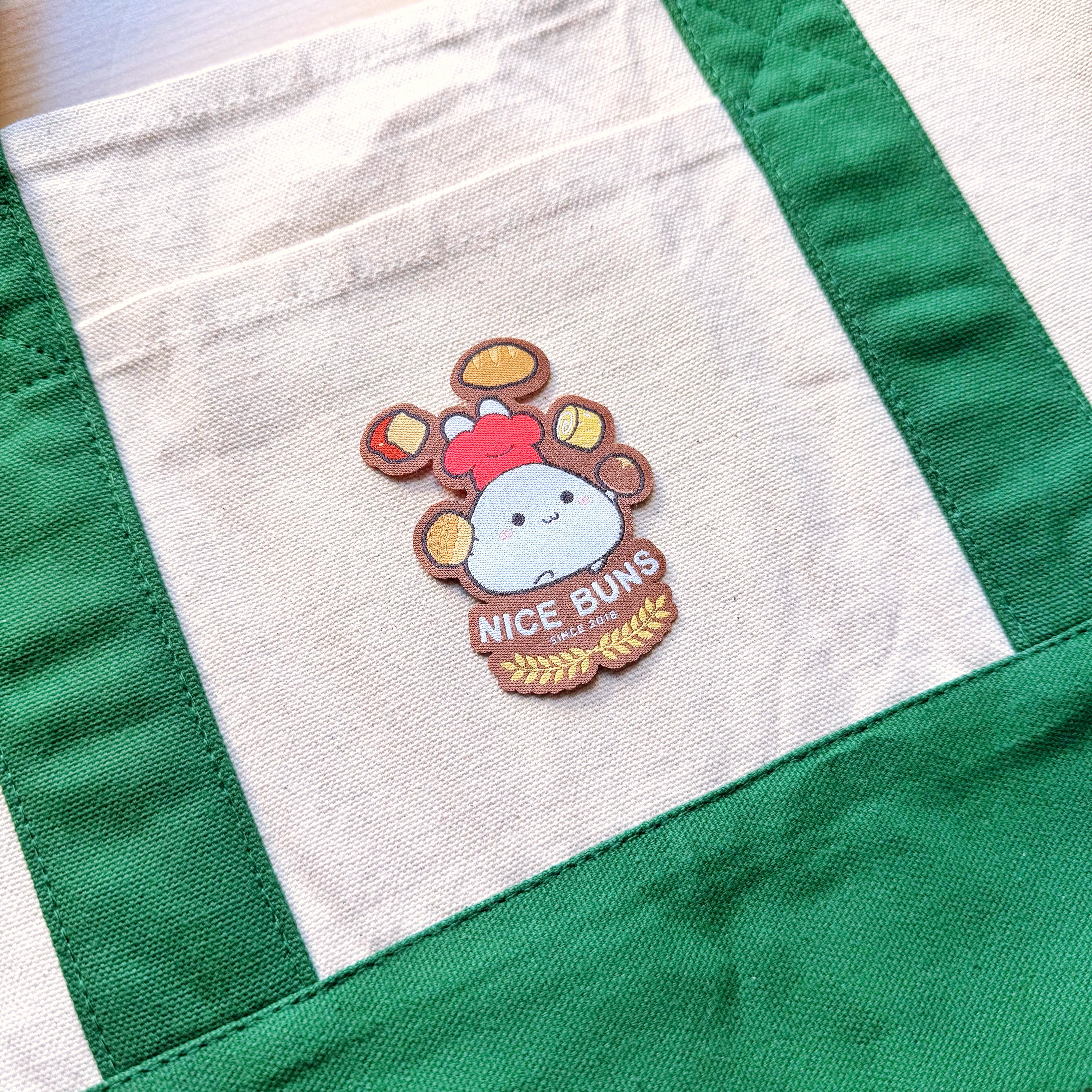 Mini Canvas Tote Bag - Nice Buns