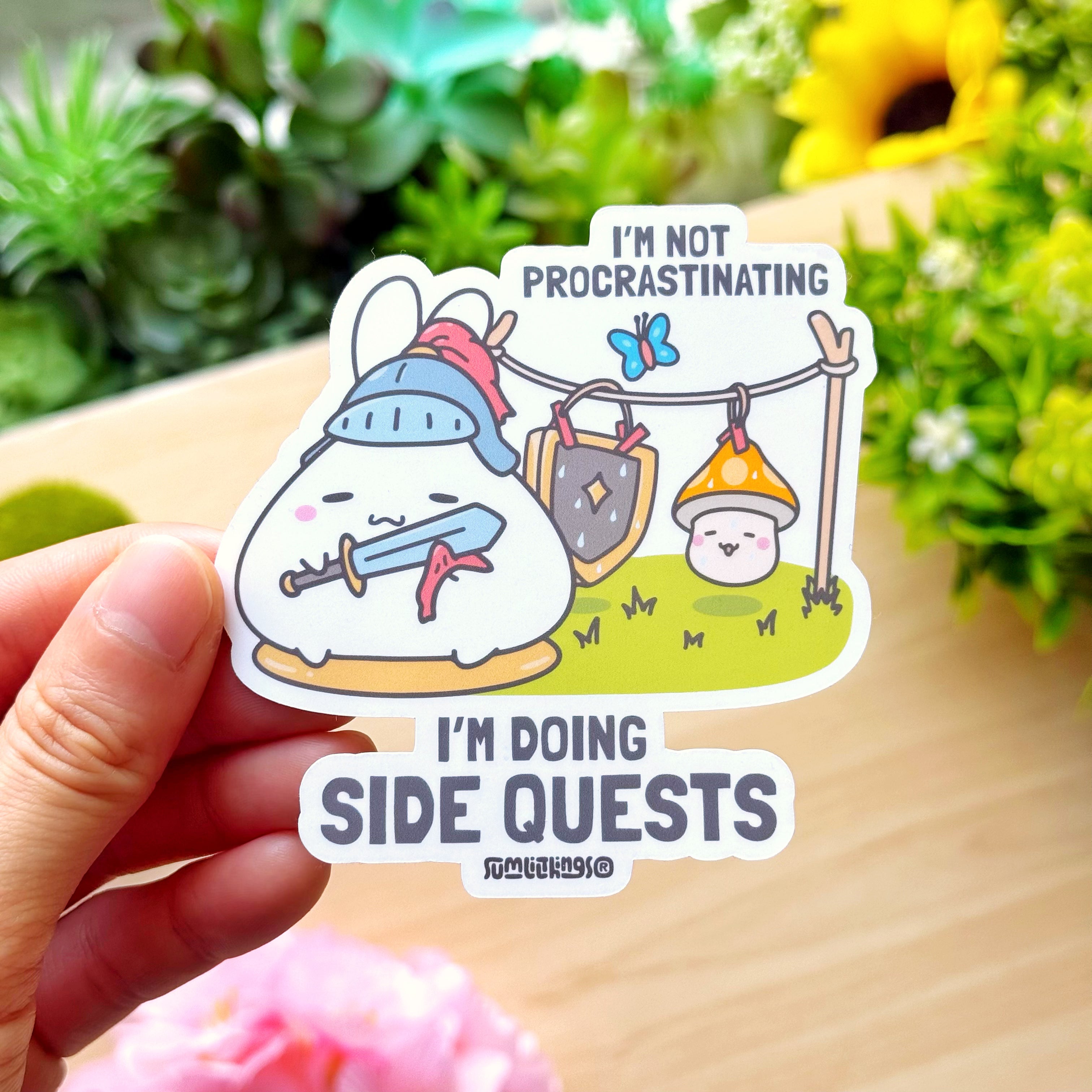 Vinyl Sticker - Side Quest