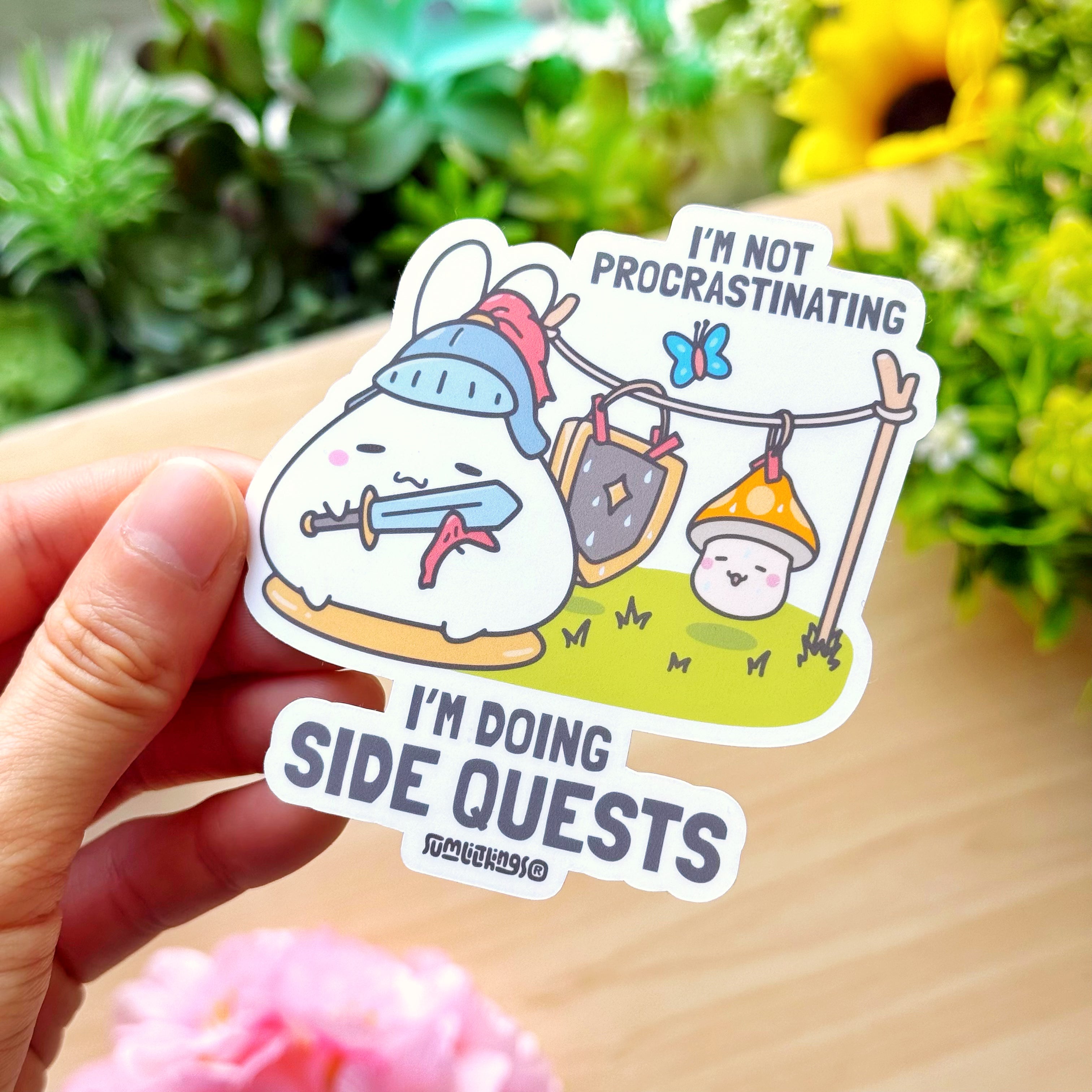 Vinyl Sticker - Side Quest