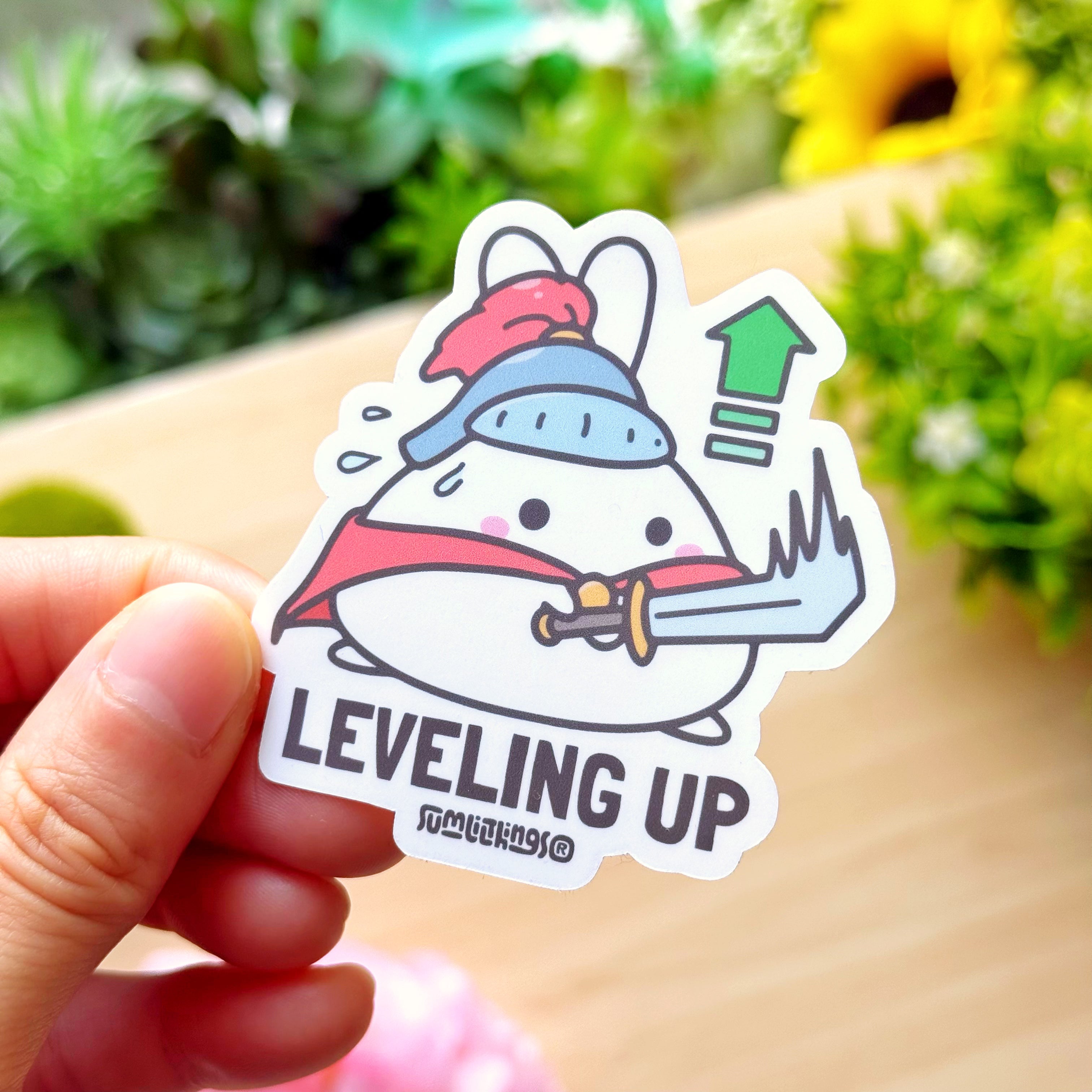 Vinyl Sticker - RPG Leveling Up