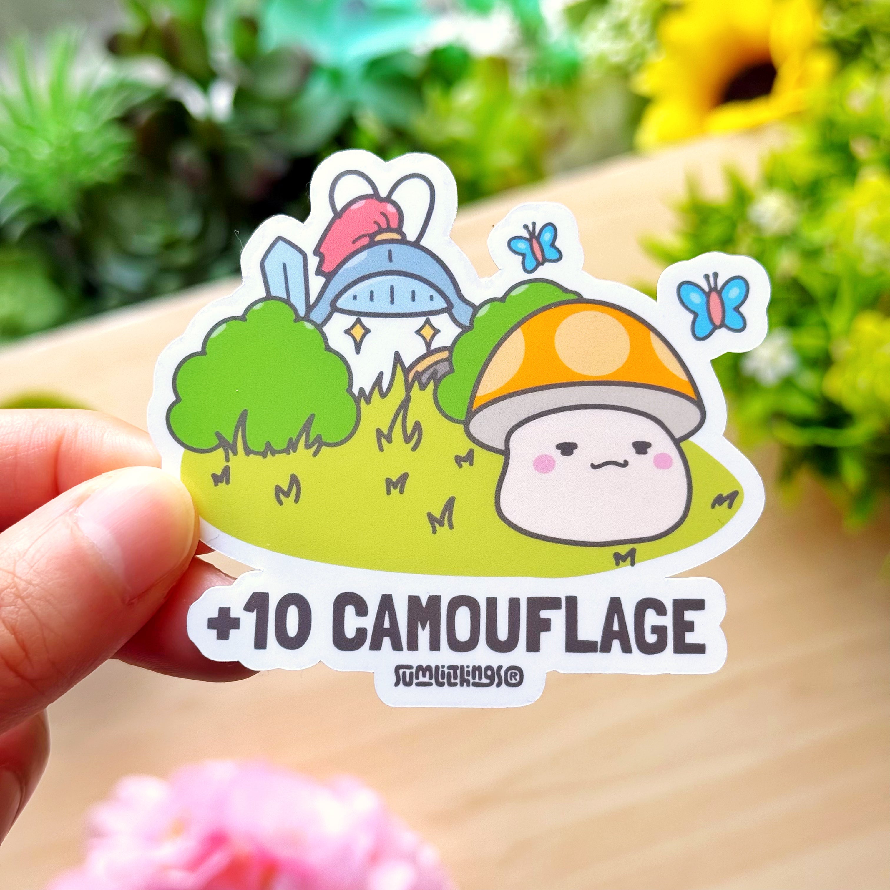 Vinyl Sticker - Camouflage