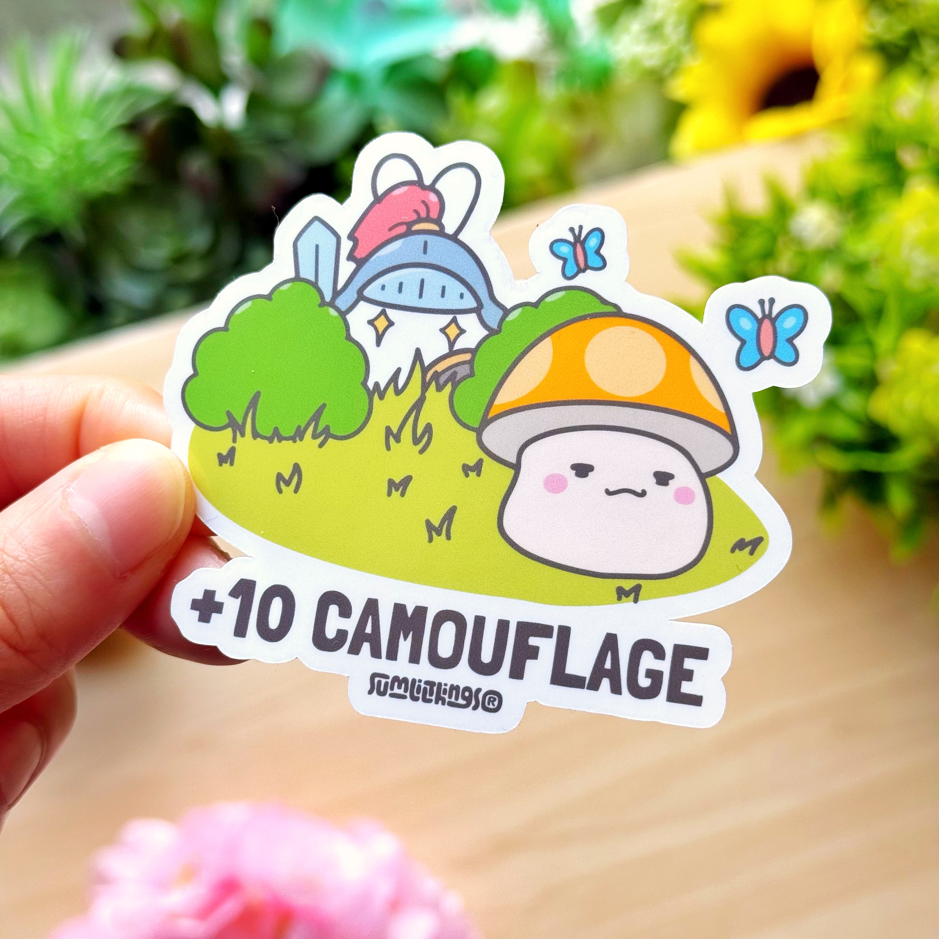 Vinyl Sticker - Camouflage