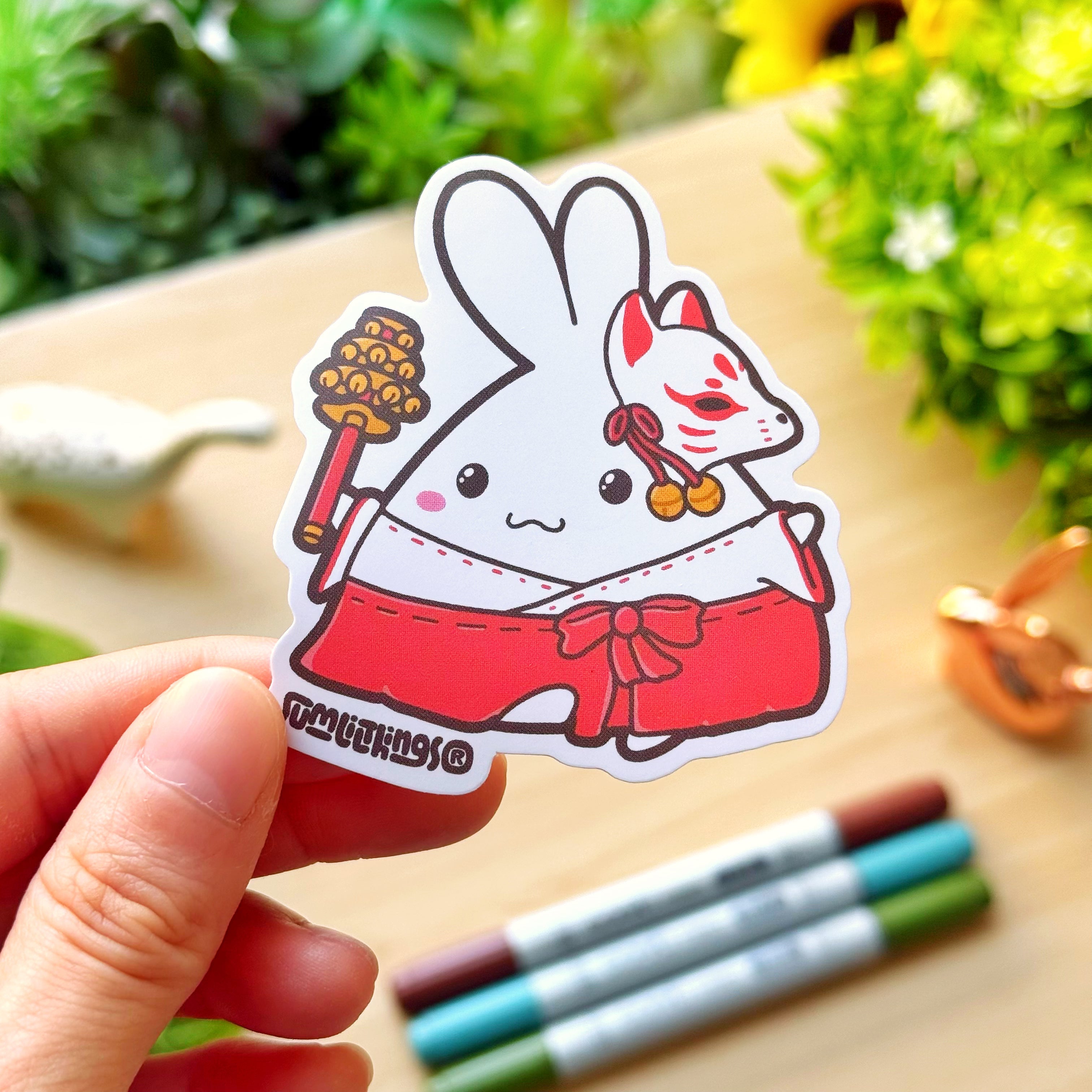 Vinyl Sticker - Lil' Yokai Festival (Set of 6)