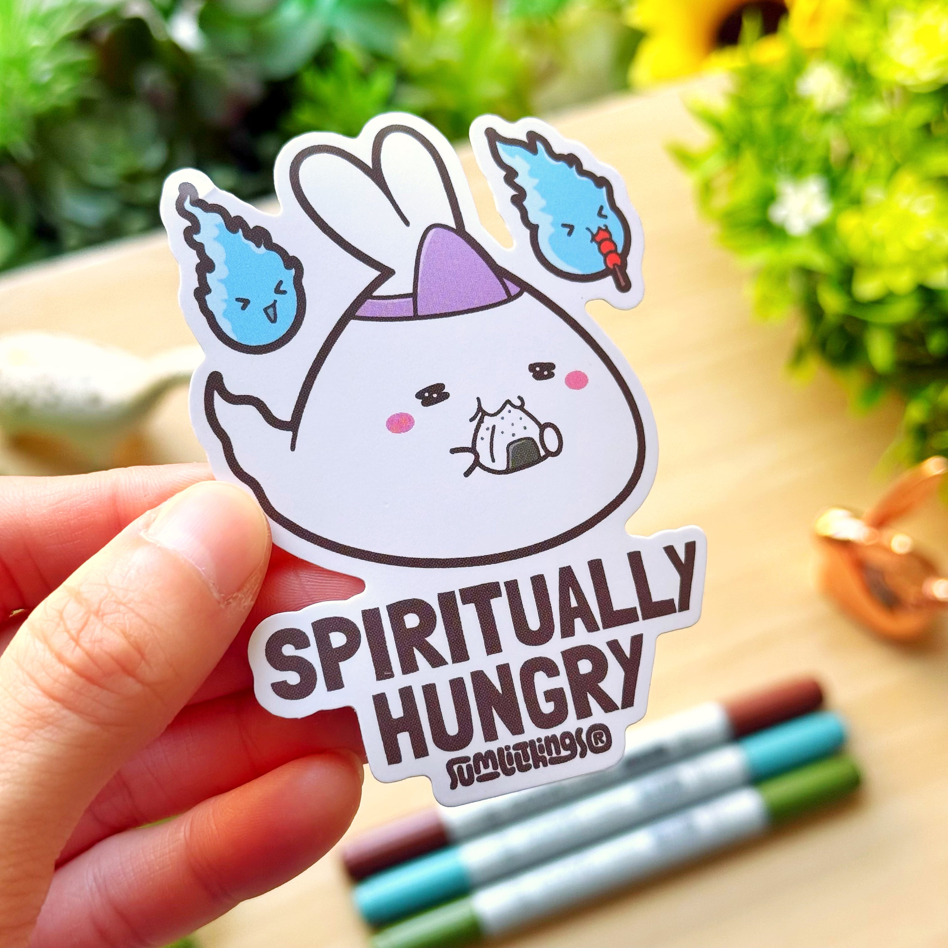 Vinyl Sticker - Spiritually Hungry