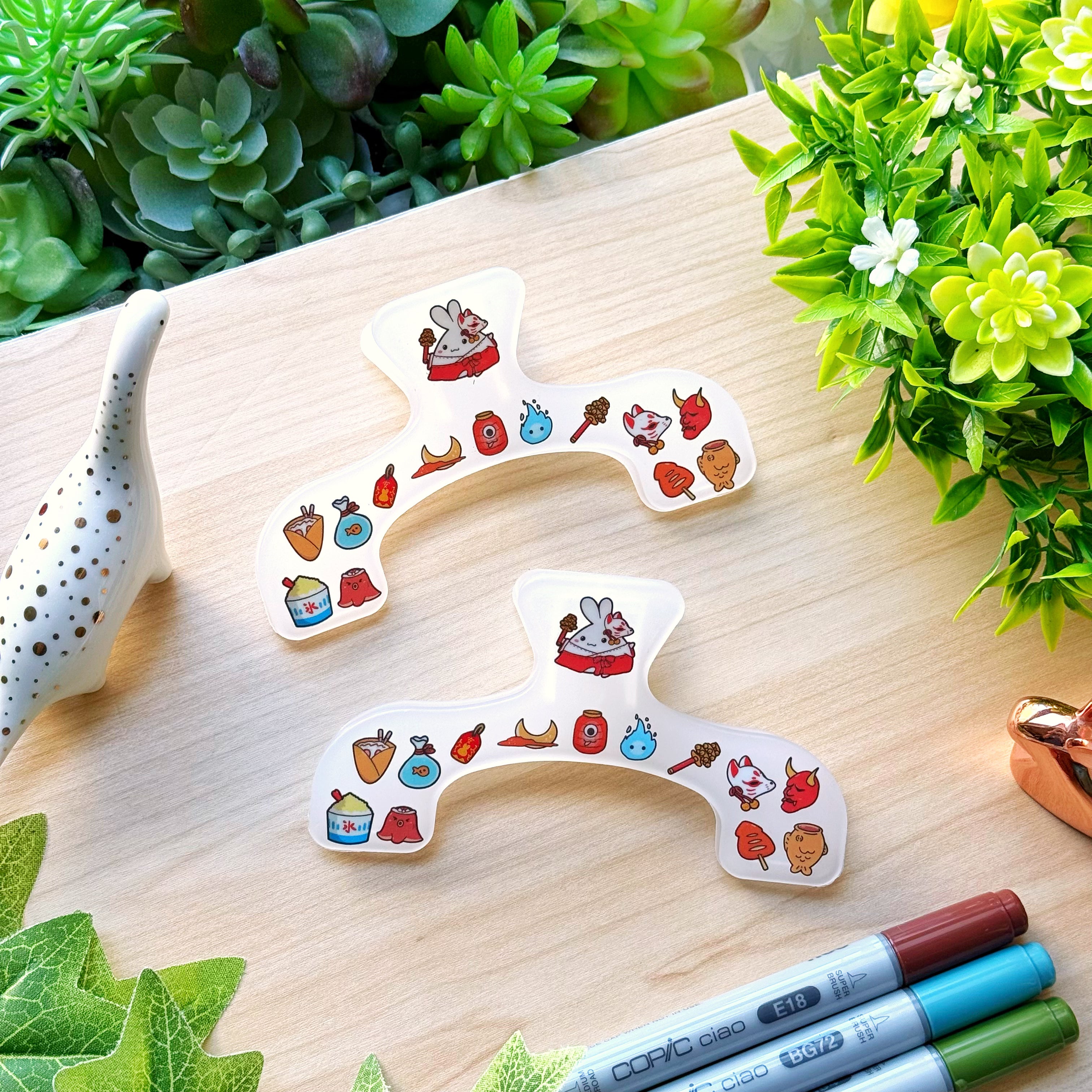 XL Notebook Clip - Lil' Yokai Festival