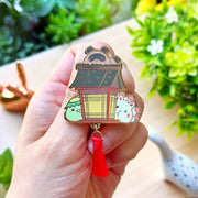Enamel Pin - Baby Yokai Lantern (Dangle)