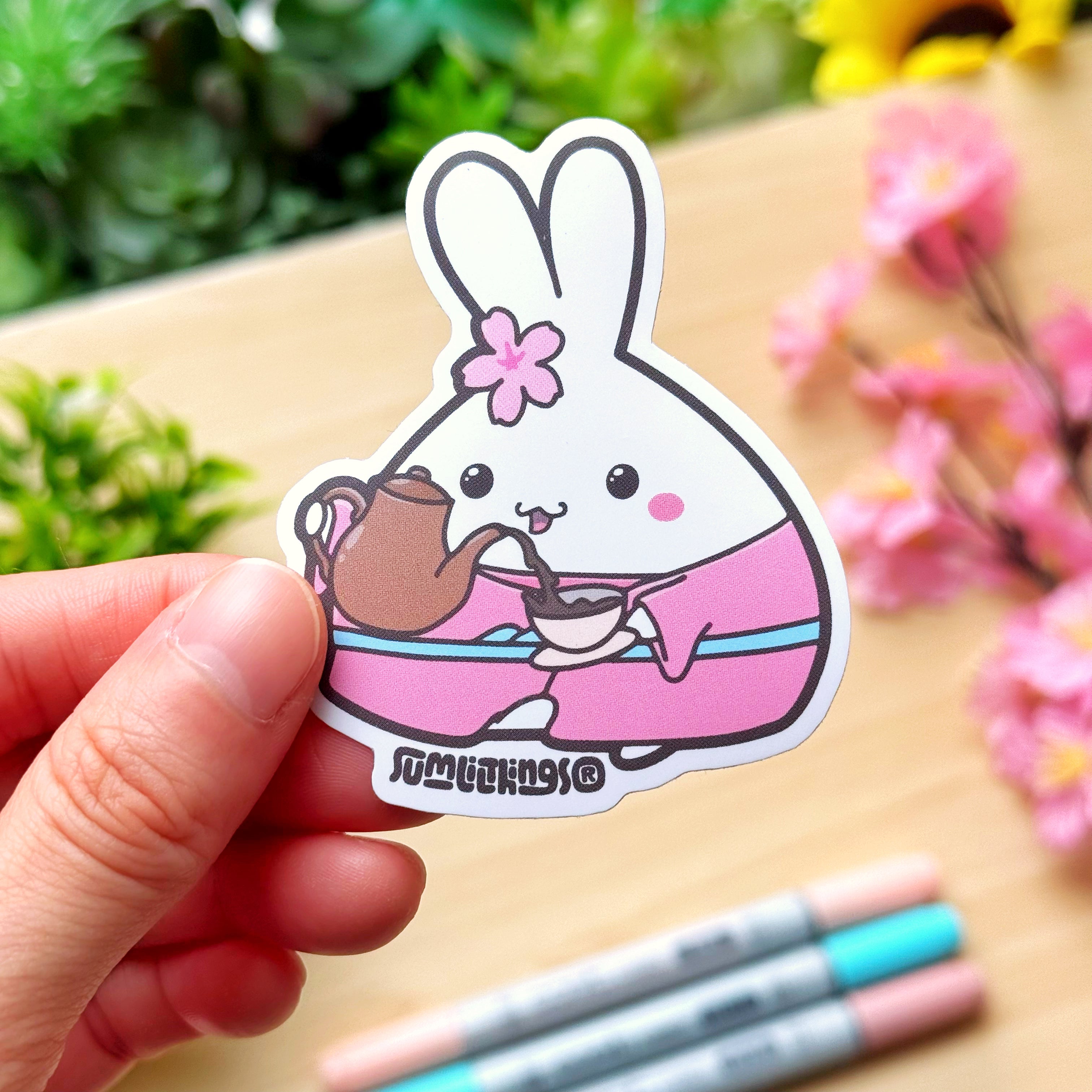 Vinyl Sticker - Lil' Sakura Cafe (Set of 7)