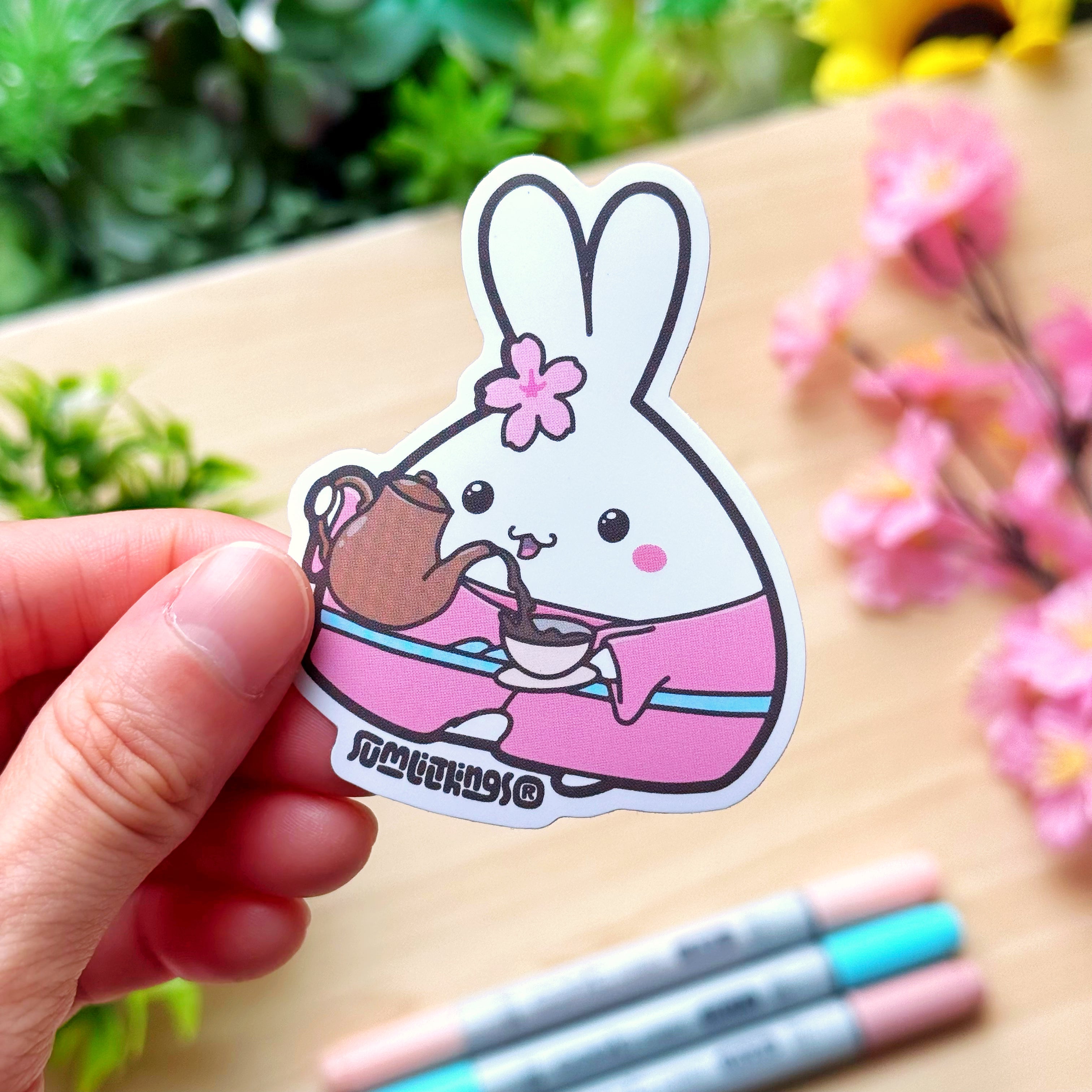 Vinyl Sticker - Lil' Sakura Cafe (Set of 7)