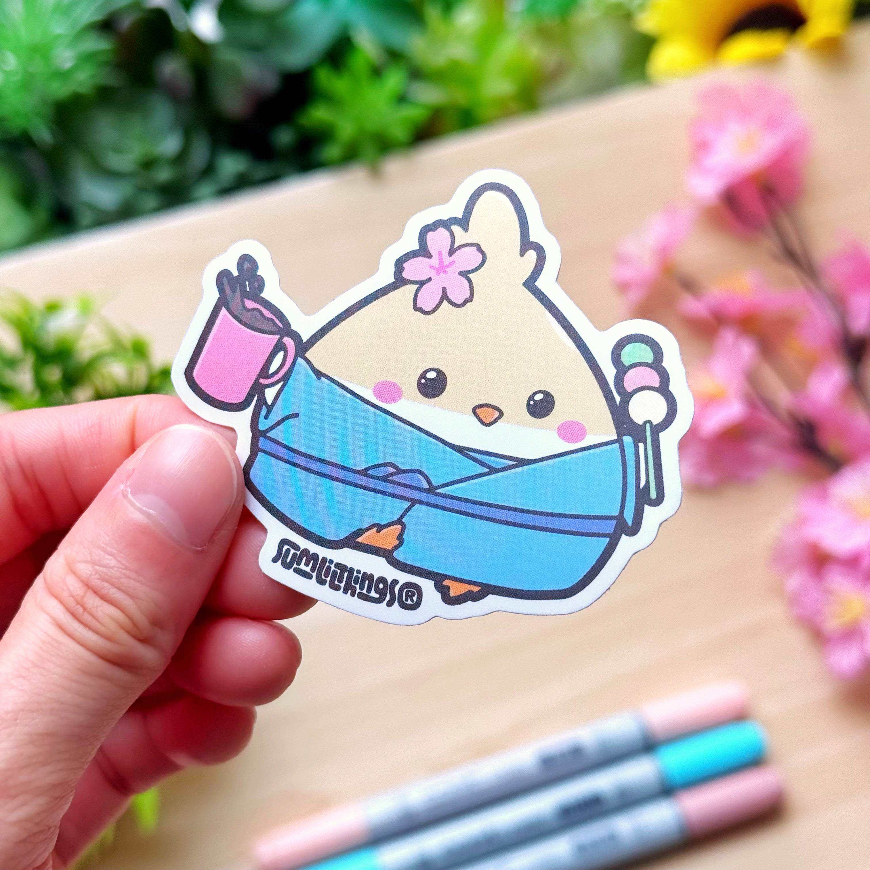 Vinyl Sticker - Lil' Sakura Cafe (Set of 7)