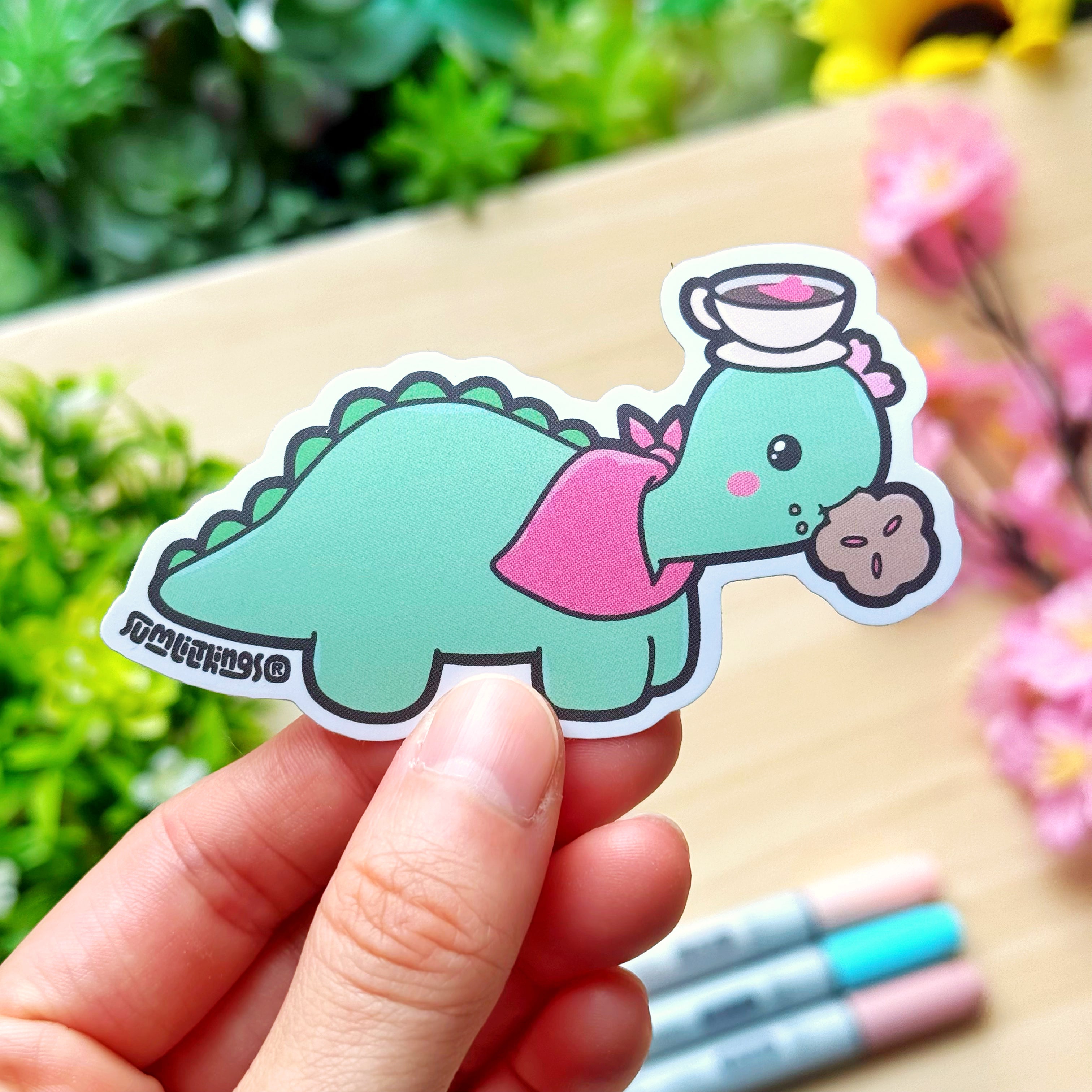 Vinyl Sticker - Lil' Sakura Cafe (Set of 7)