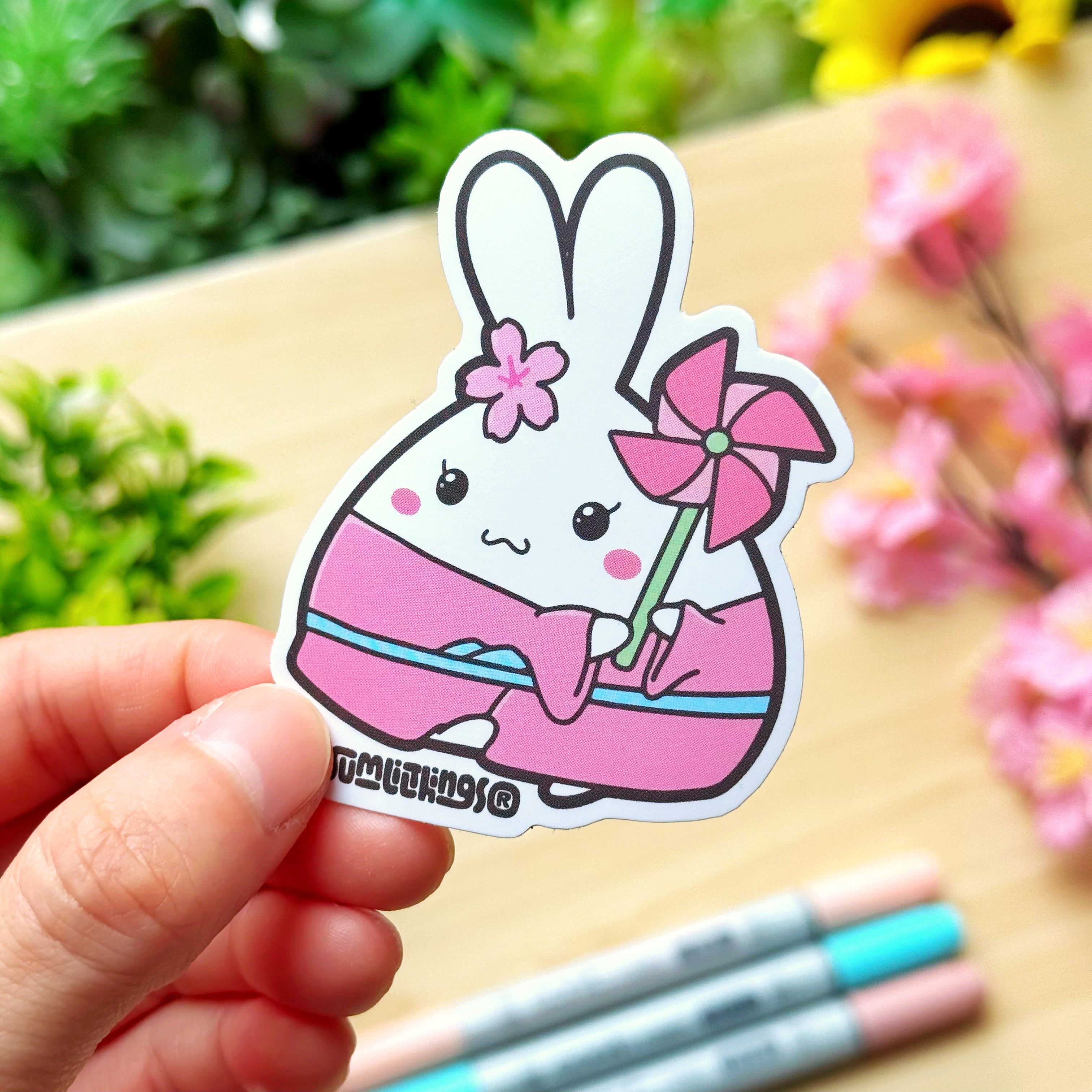 Vinyl Sticker - Lil' Sakura Cafe (Set of 7)