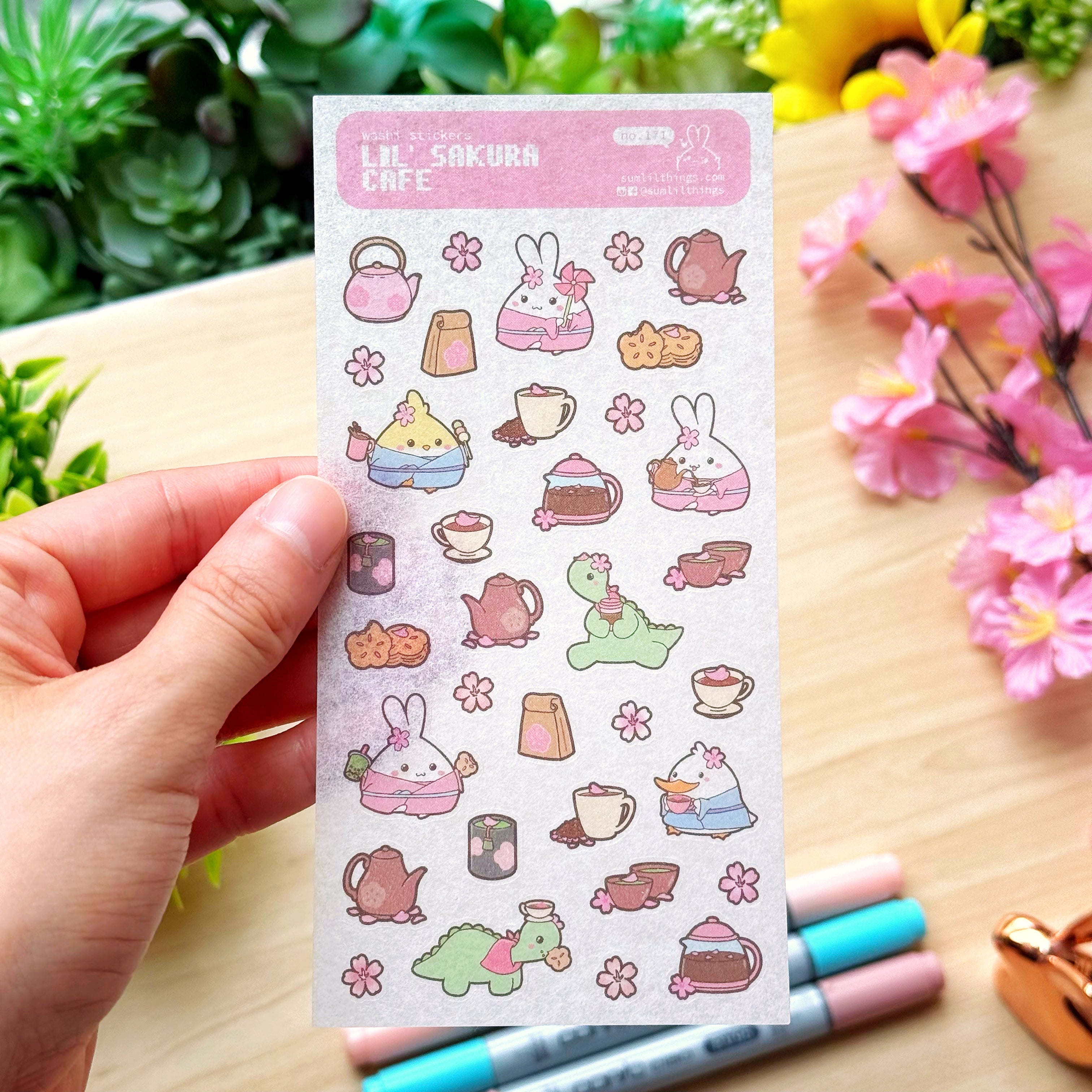 Lil' Sakura Cafe (April 2026) Stationery Box *Not Subscription*