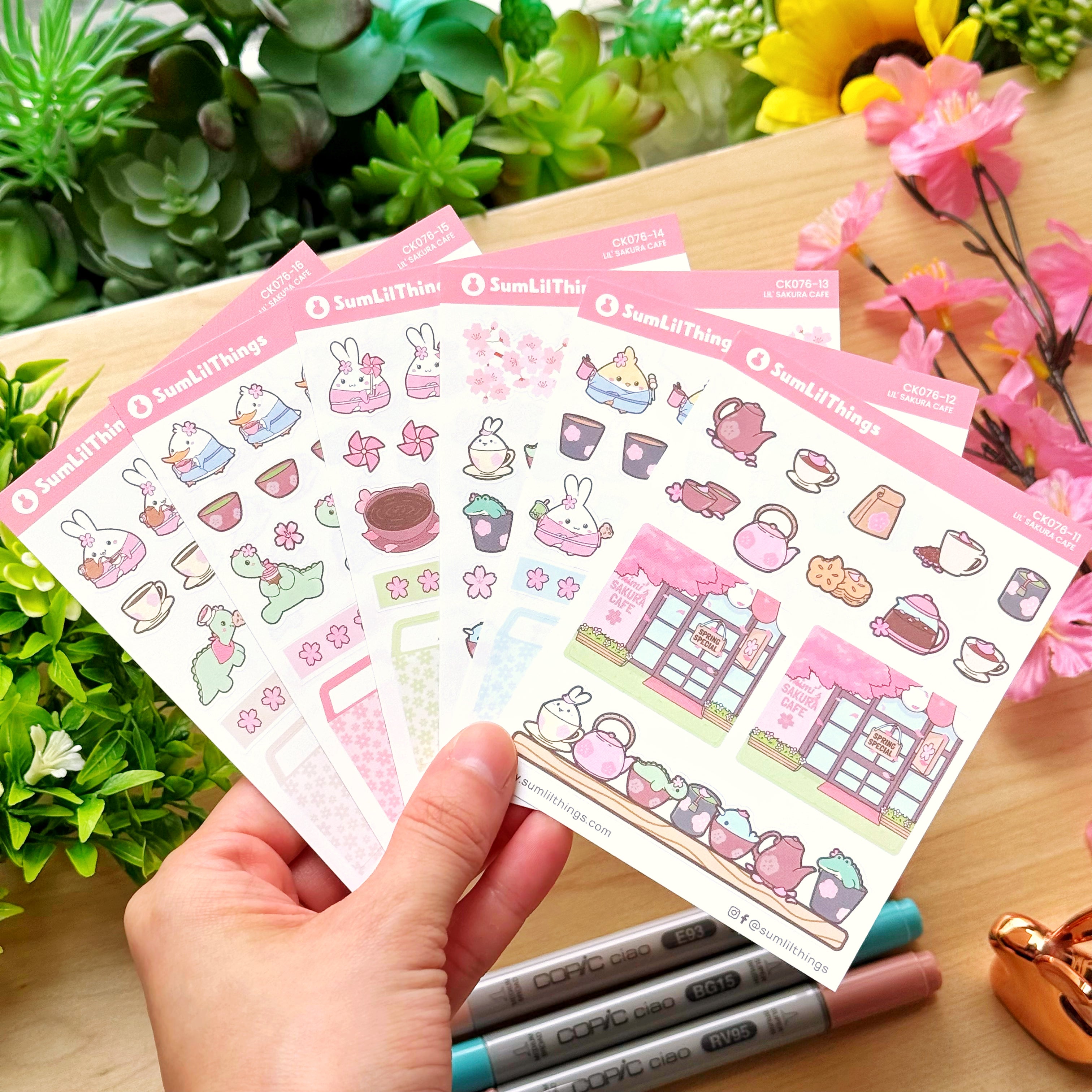 Lil' Sakura Cafe (April 2026) Stationery Box *Not Subscription*