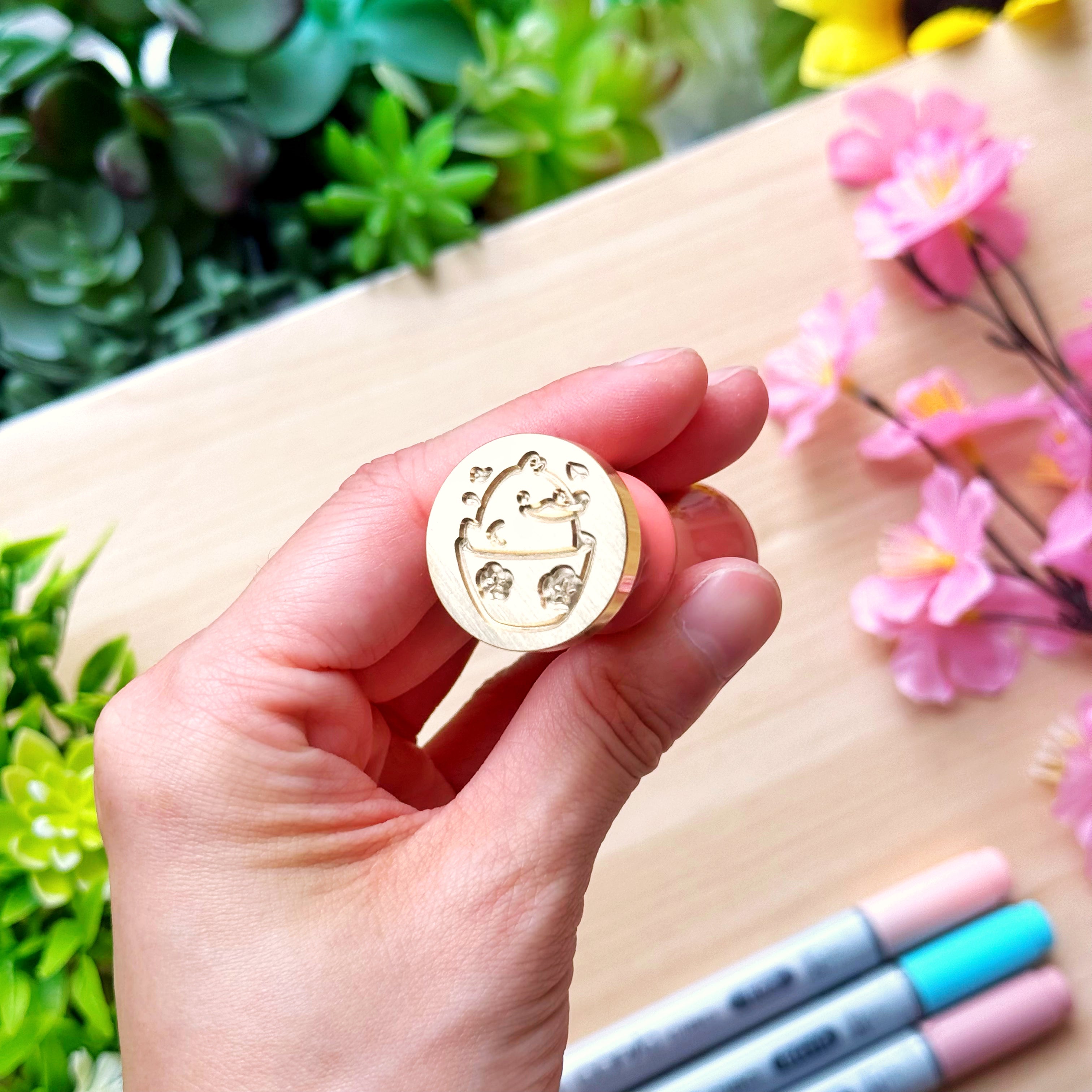 Wax Seal - Sakura Wado Coffee Stamp (25mm)