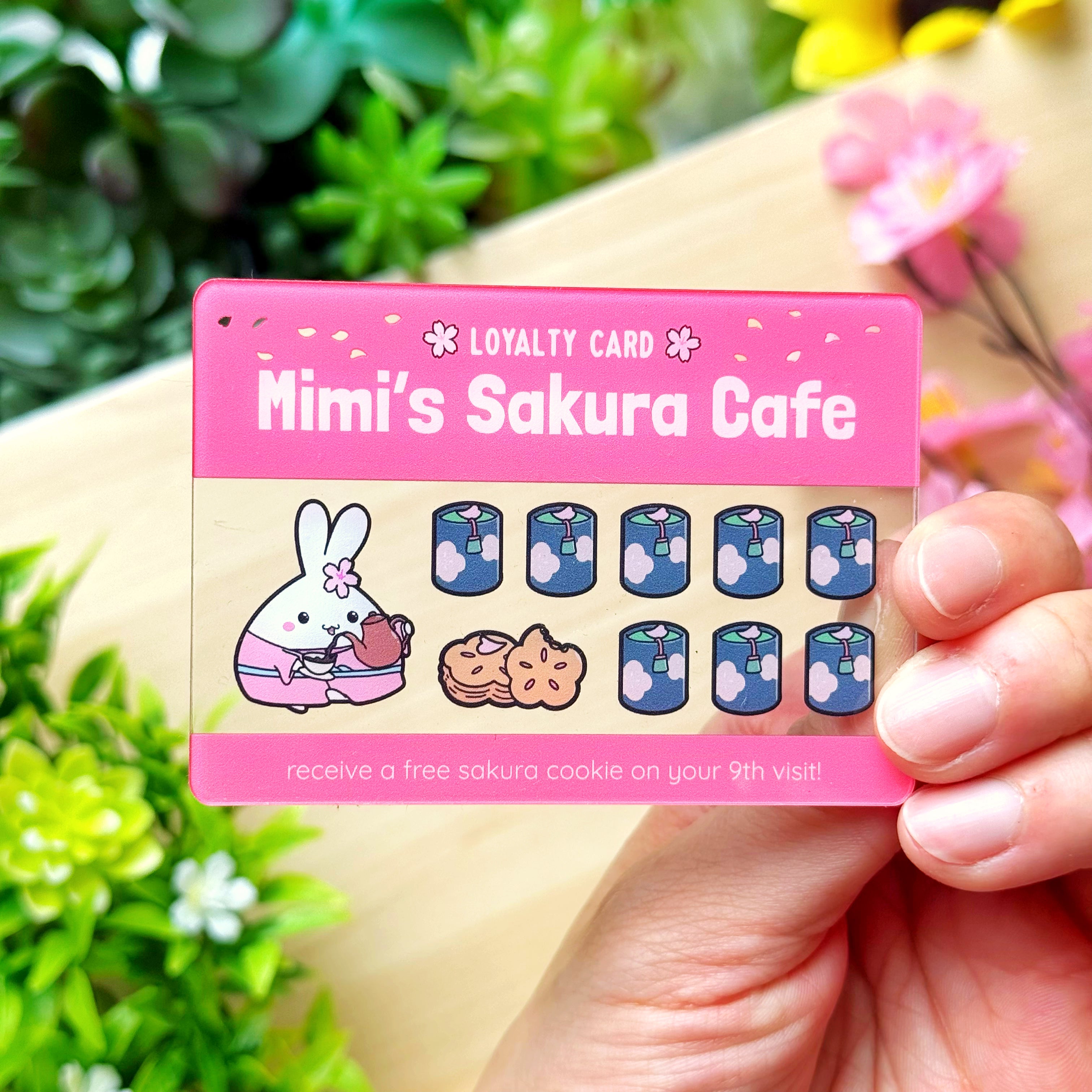Washi Cutter - Mimi's Sakura Cafe (Acrylic)