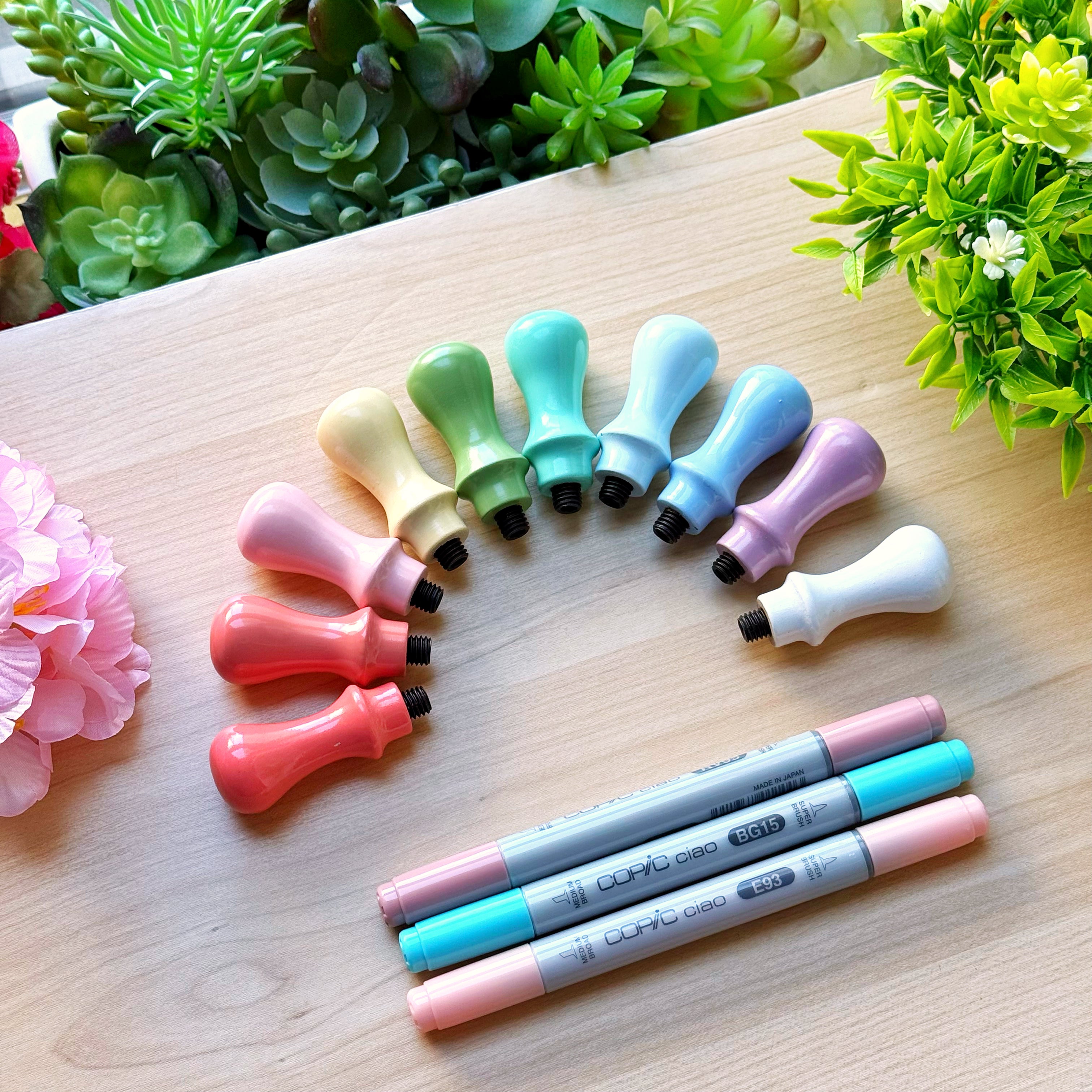 Wax Seal - Stamp Handle (10 Colors)