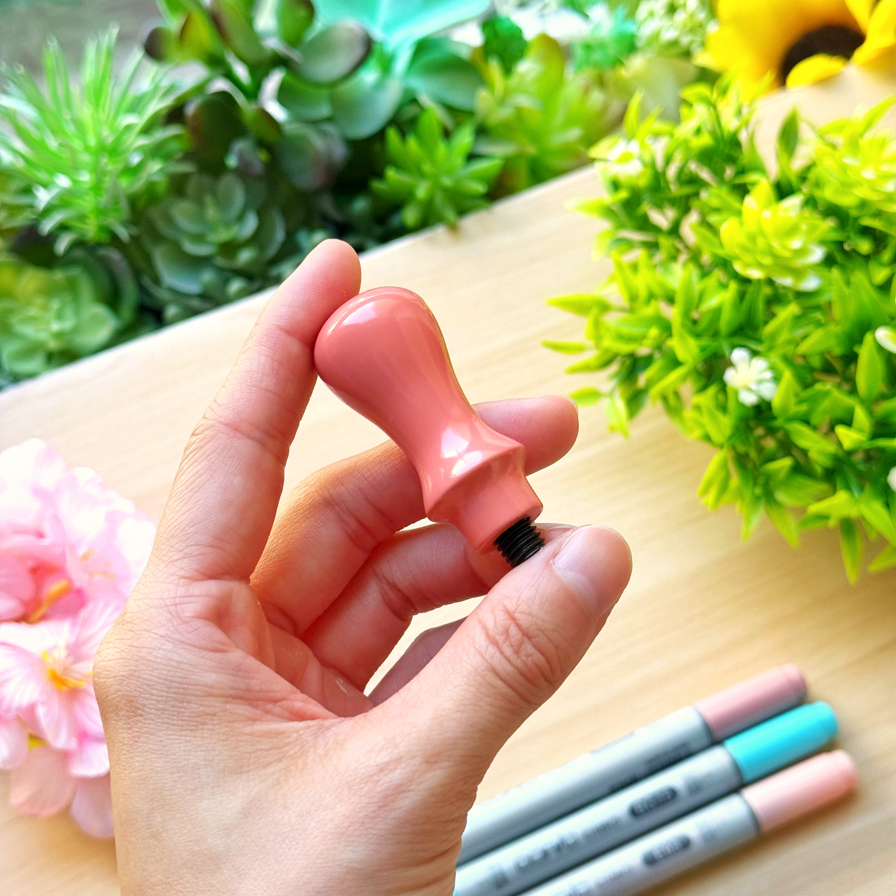 Wax Seal - Stamp Handle (10 Colors)