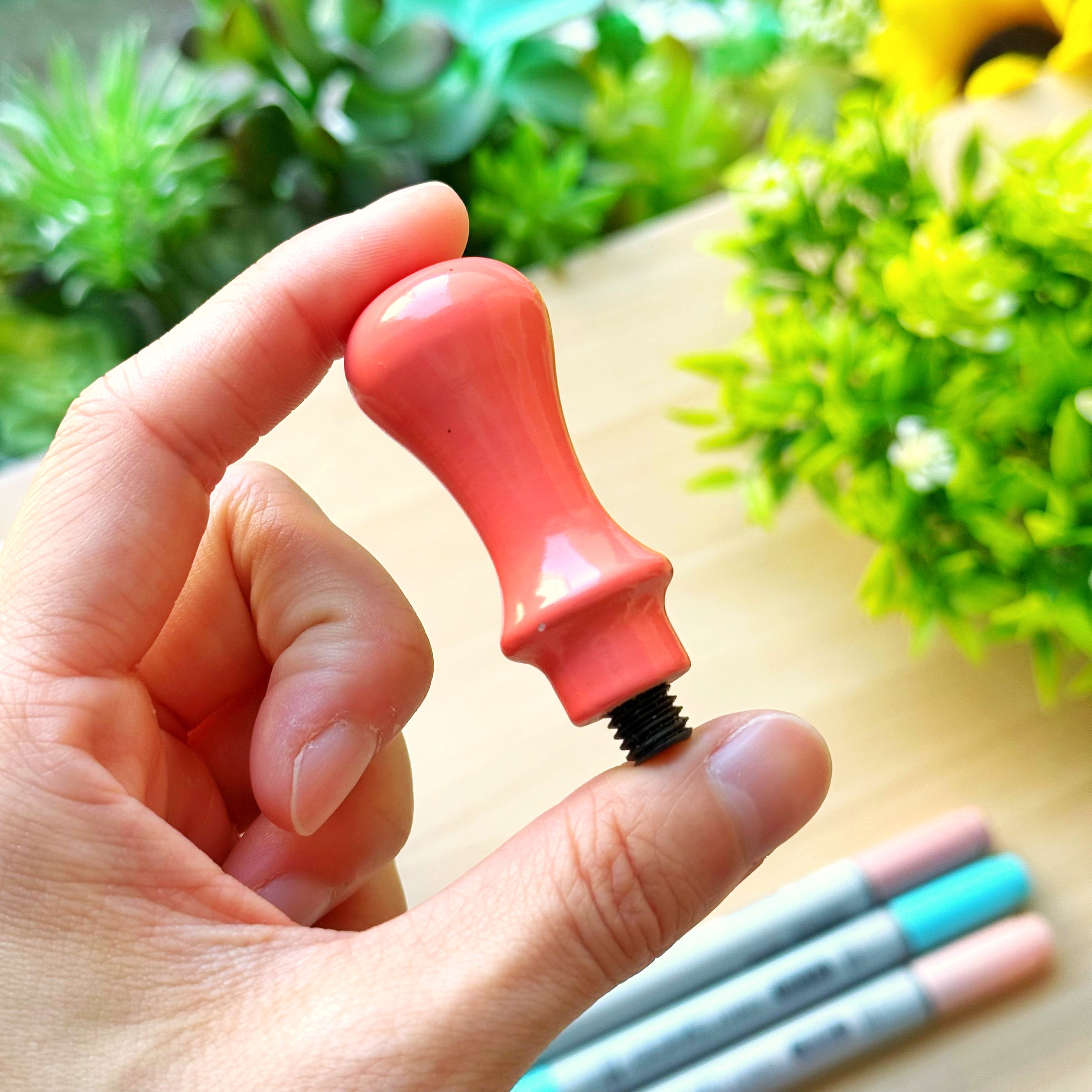 Wax Seal - Stamp Handle (10 Colors)