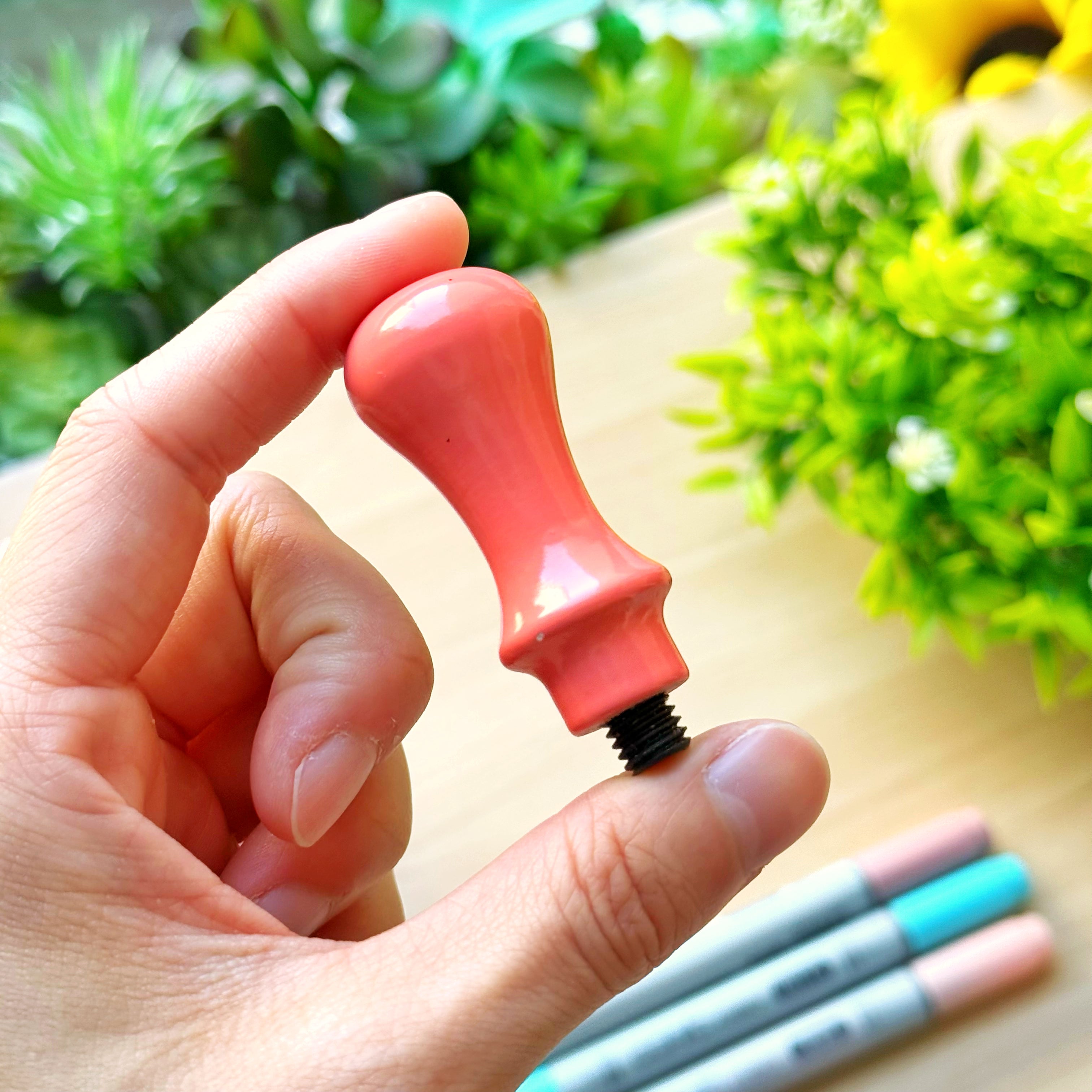 Wax Seal - Stamp Handle (10 Colors)