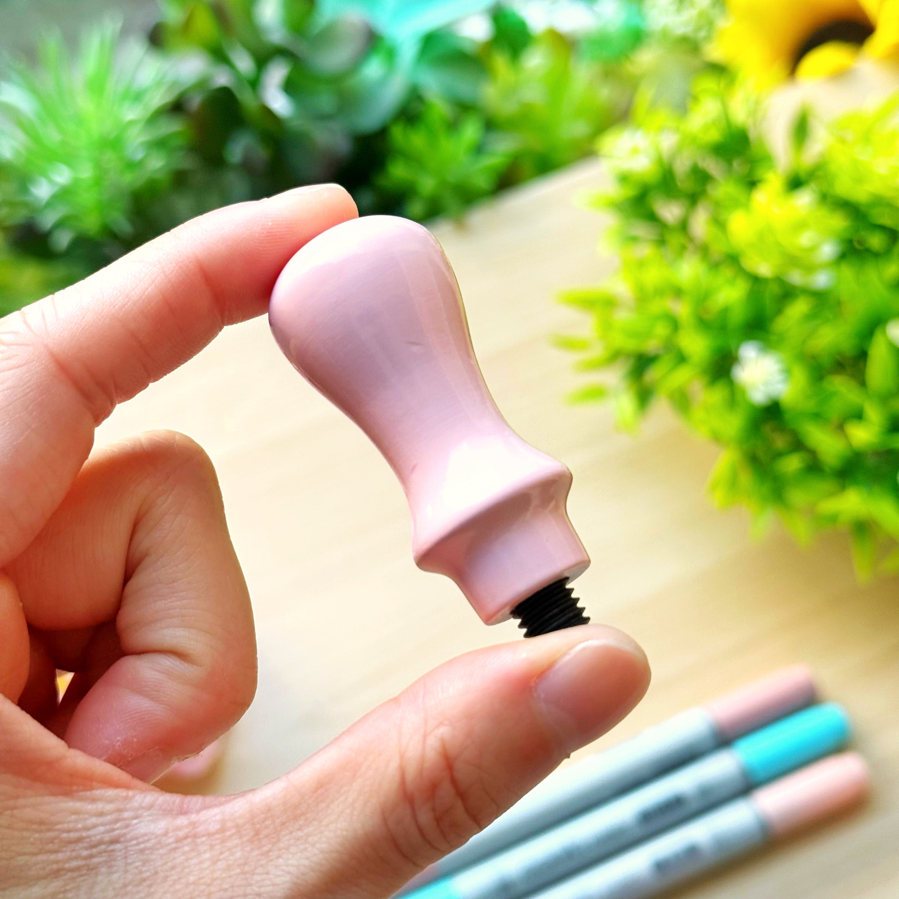Wax Seal - Stamp Handle (10 Colors)