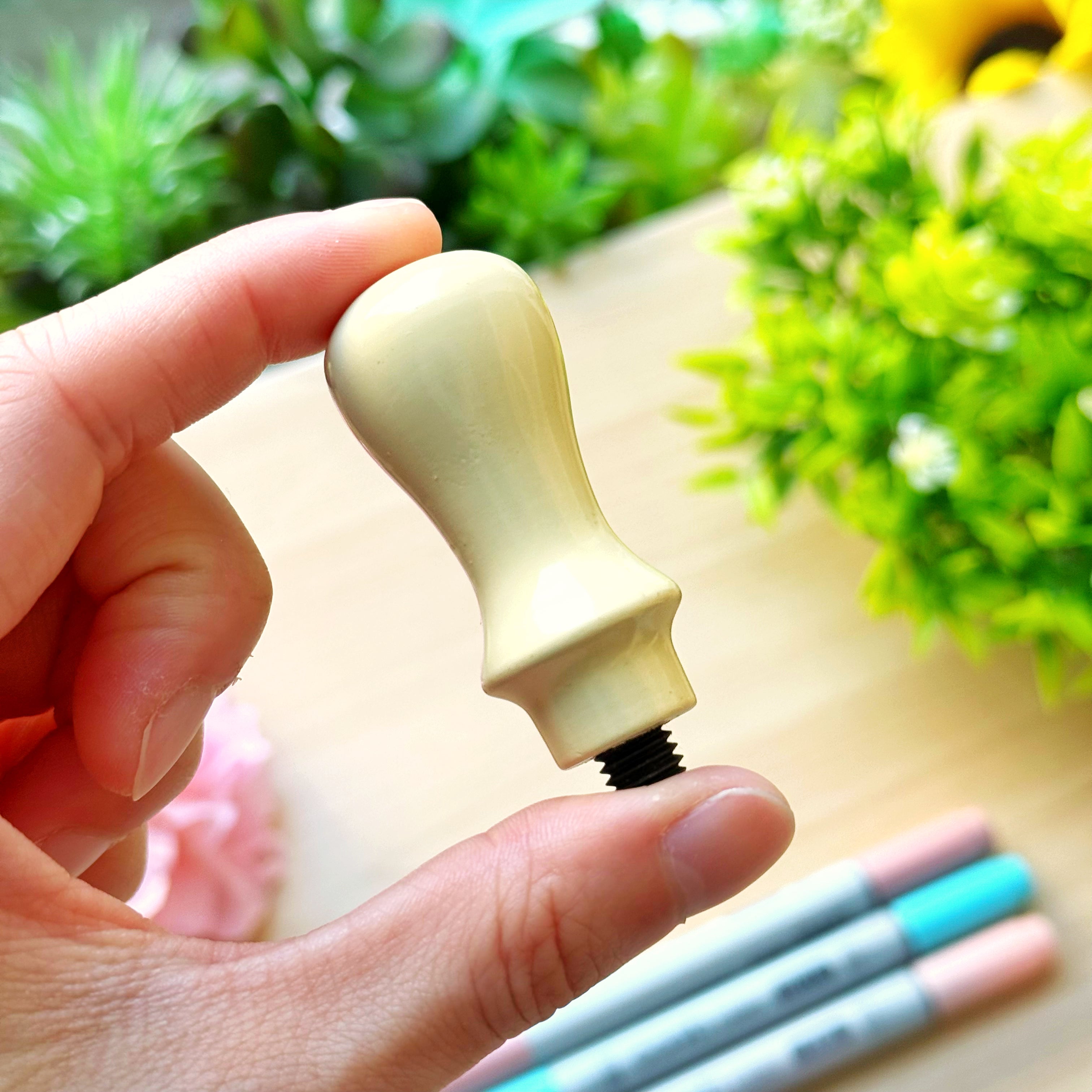 Wax Seal - Stamp Handle (10 Colors)