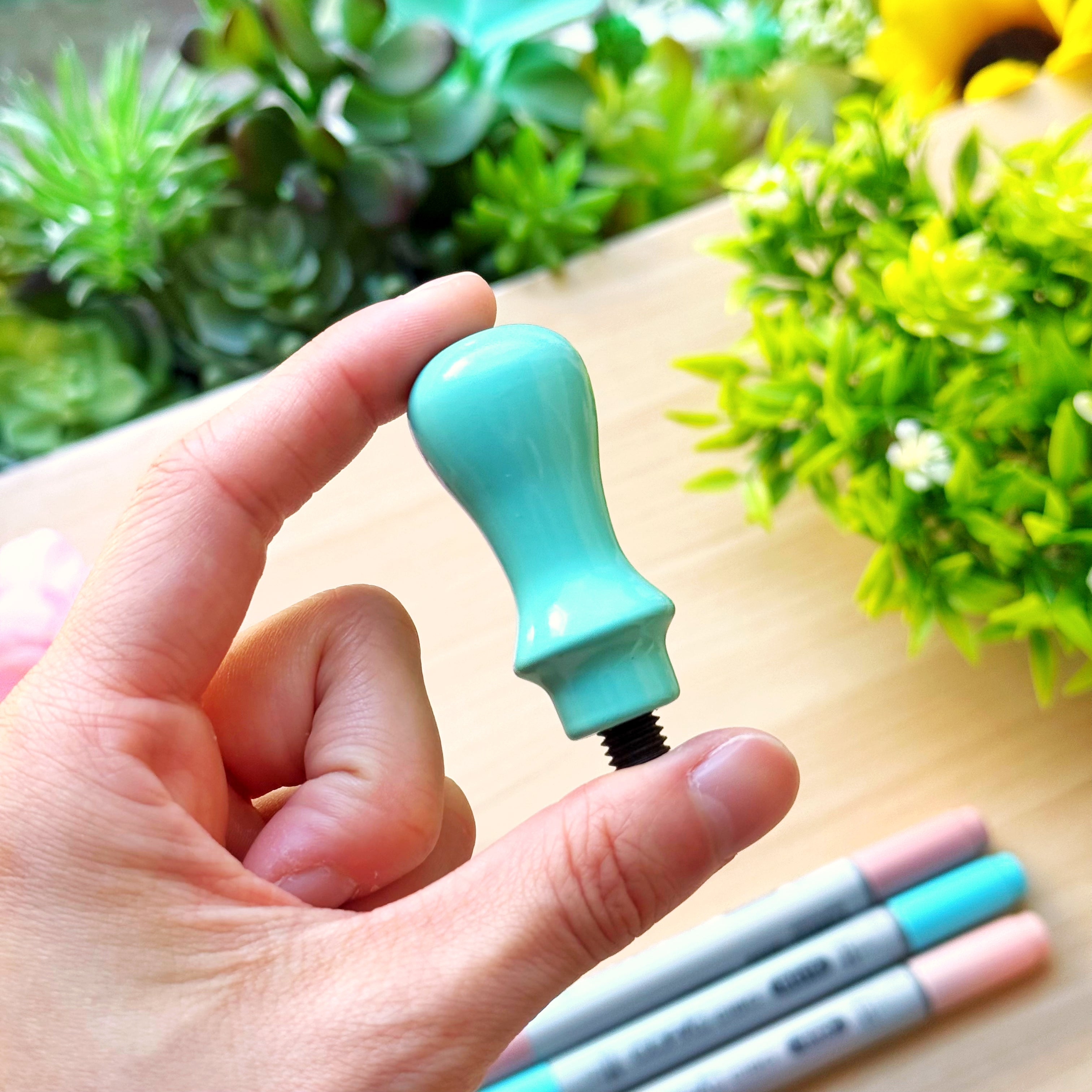 Wax Seal - Stamp Handle (10 Colors)