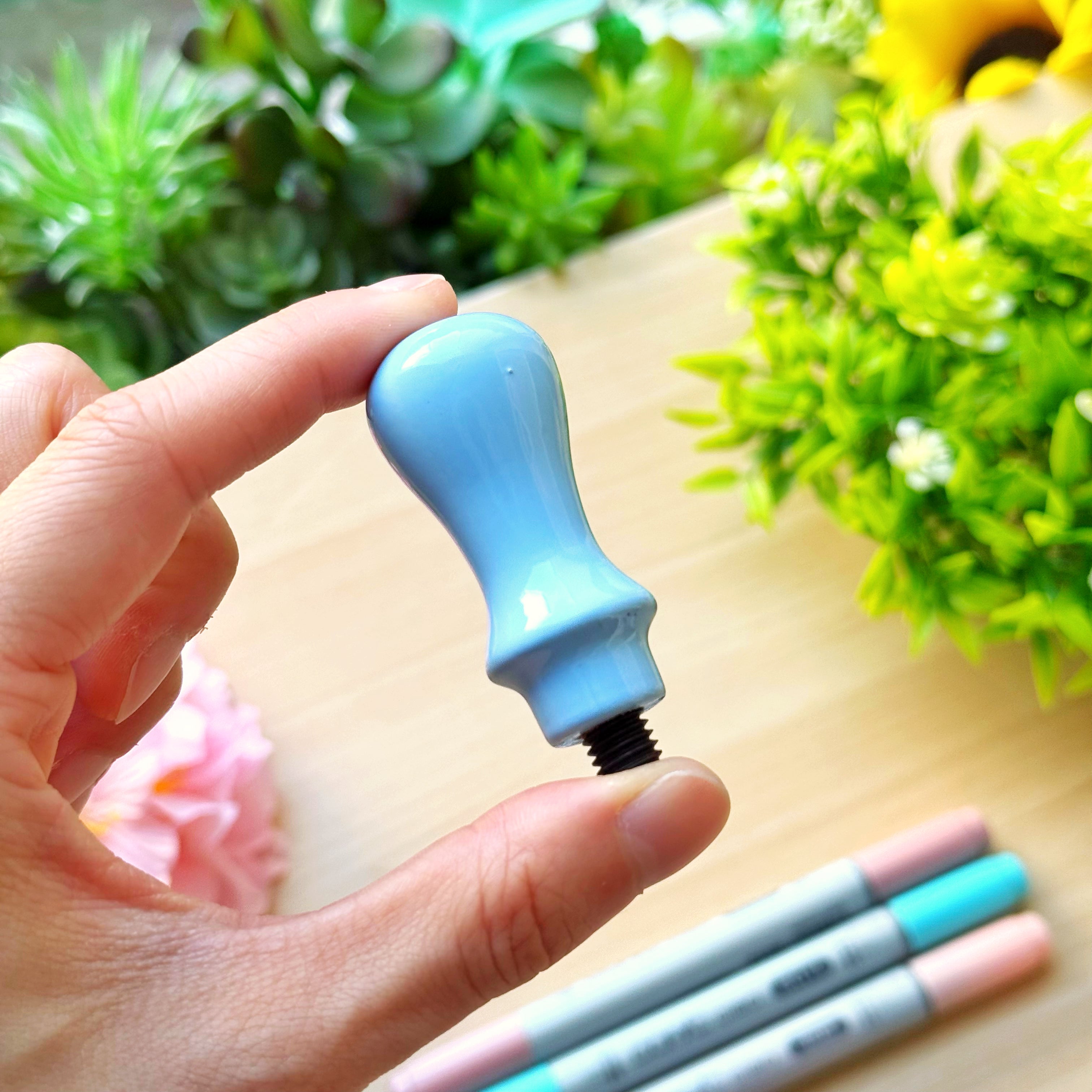 Wax Seal - Stamp Handle (10 Colors)