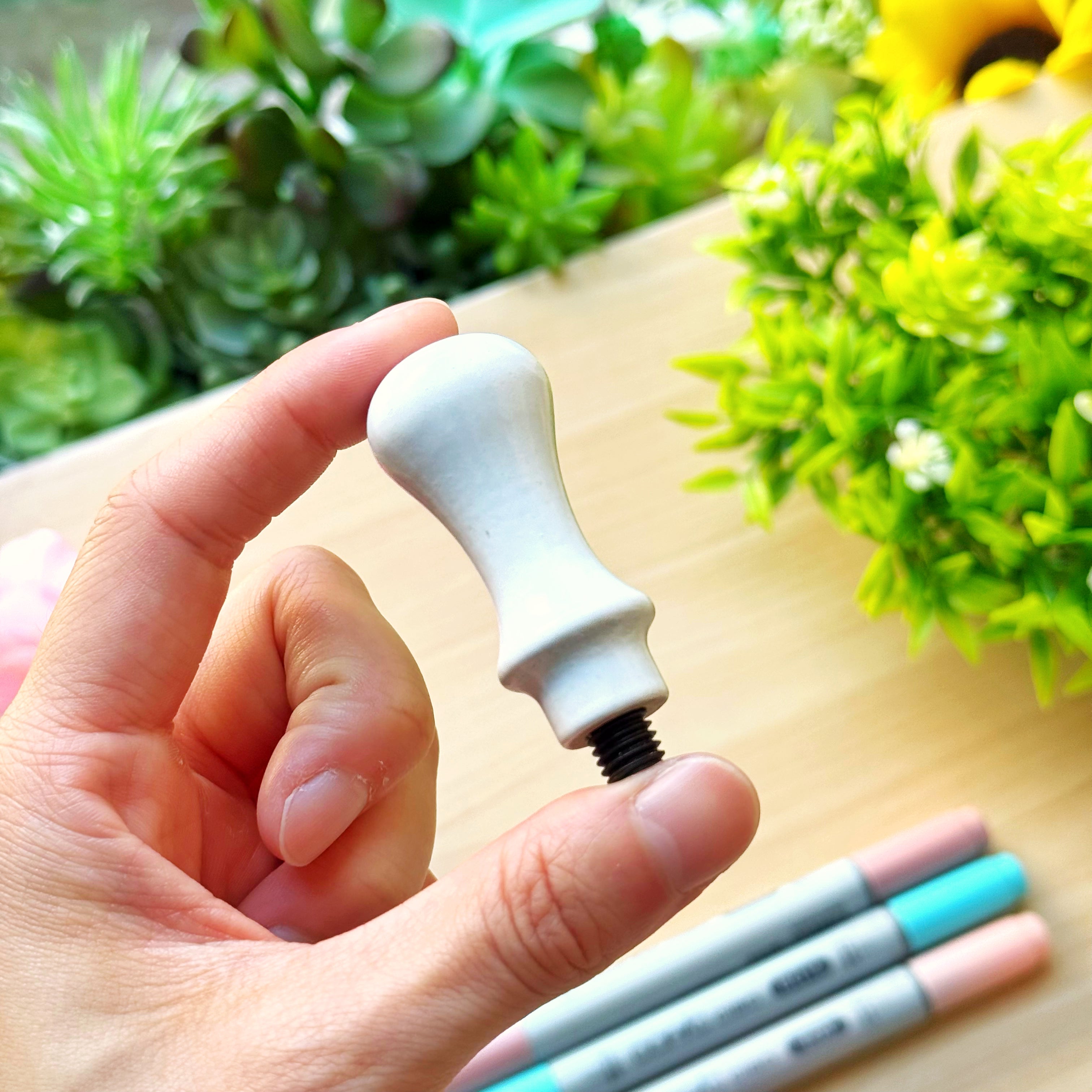 Wax Seal - Stamp Handle (10 Colors)