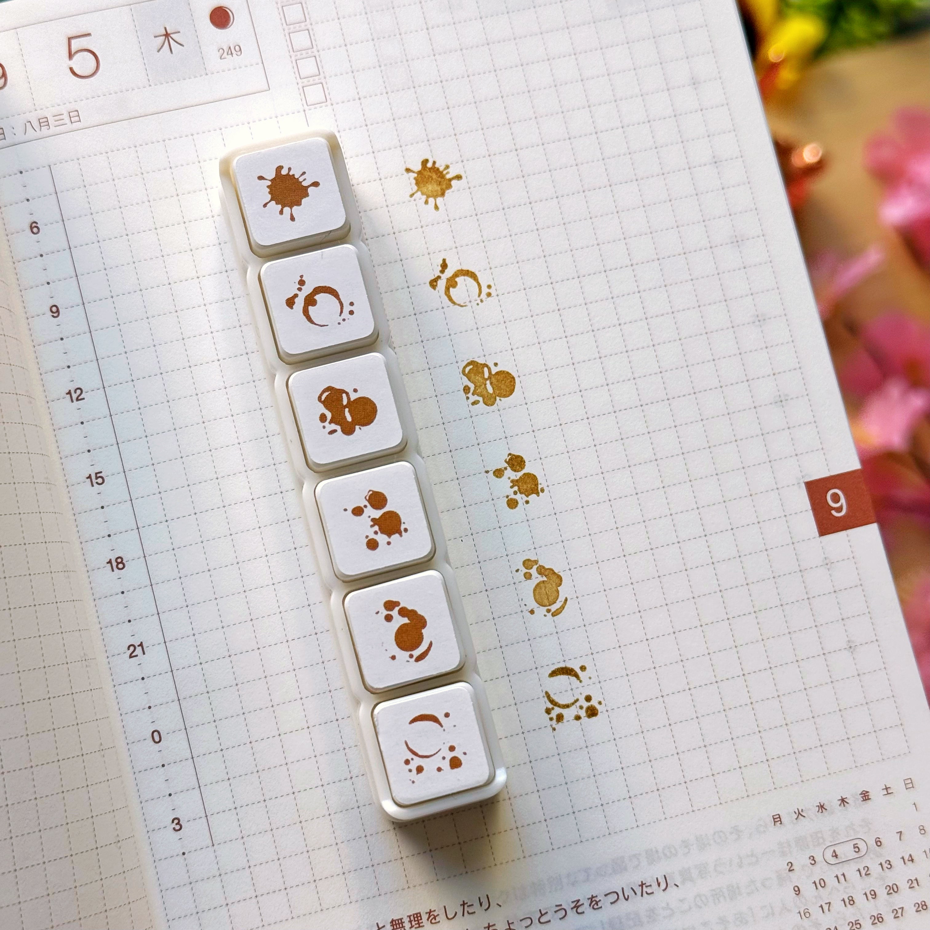 Punch Stamp - Ink Splatters