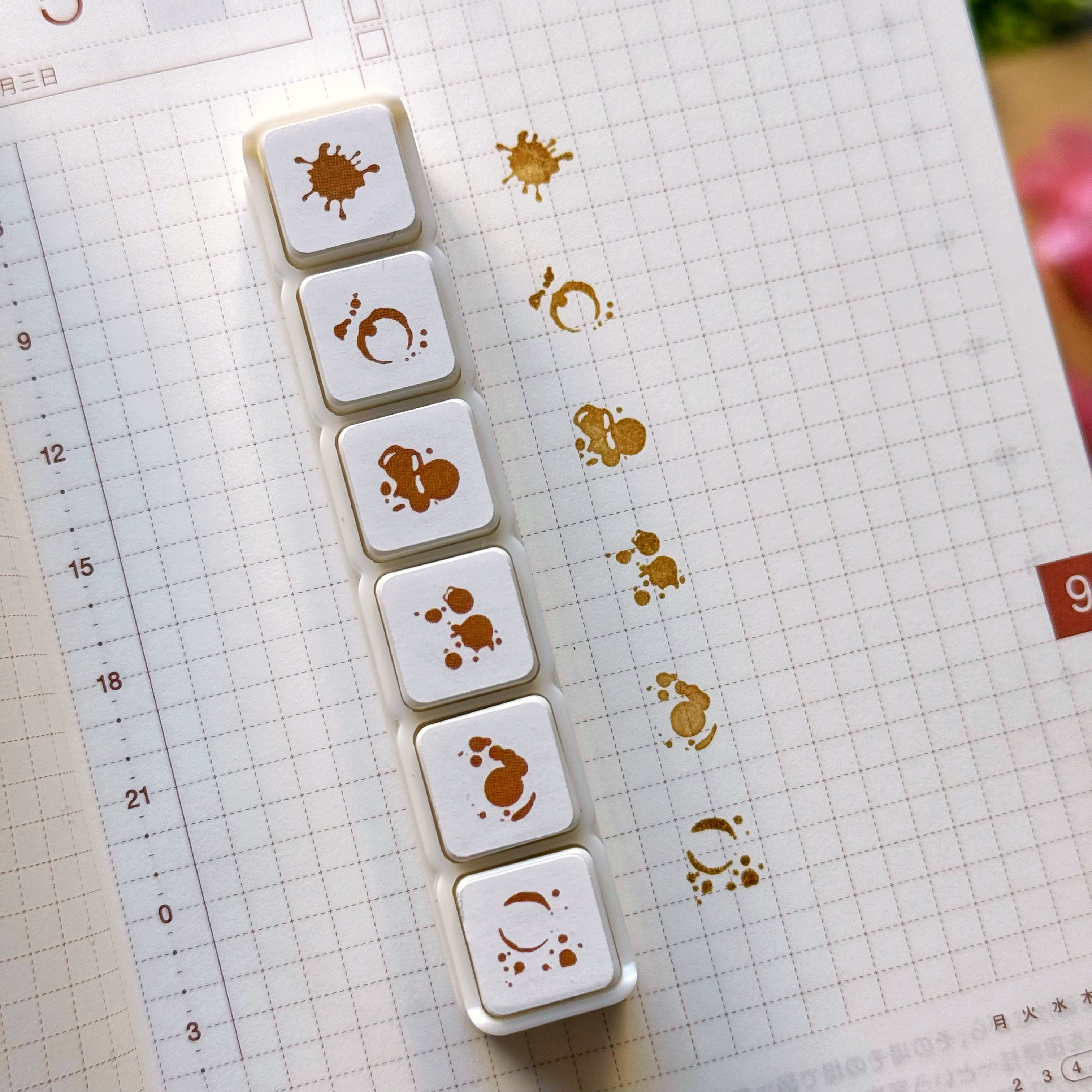 Punch Stamp - Ink Splatters