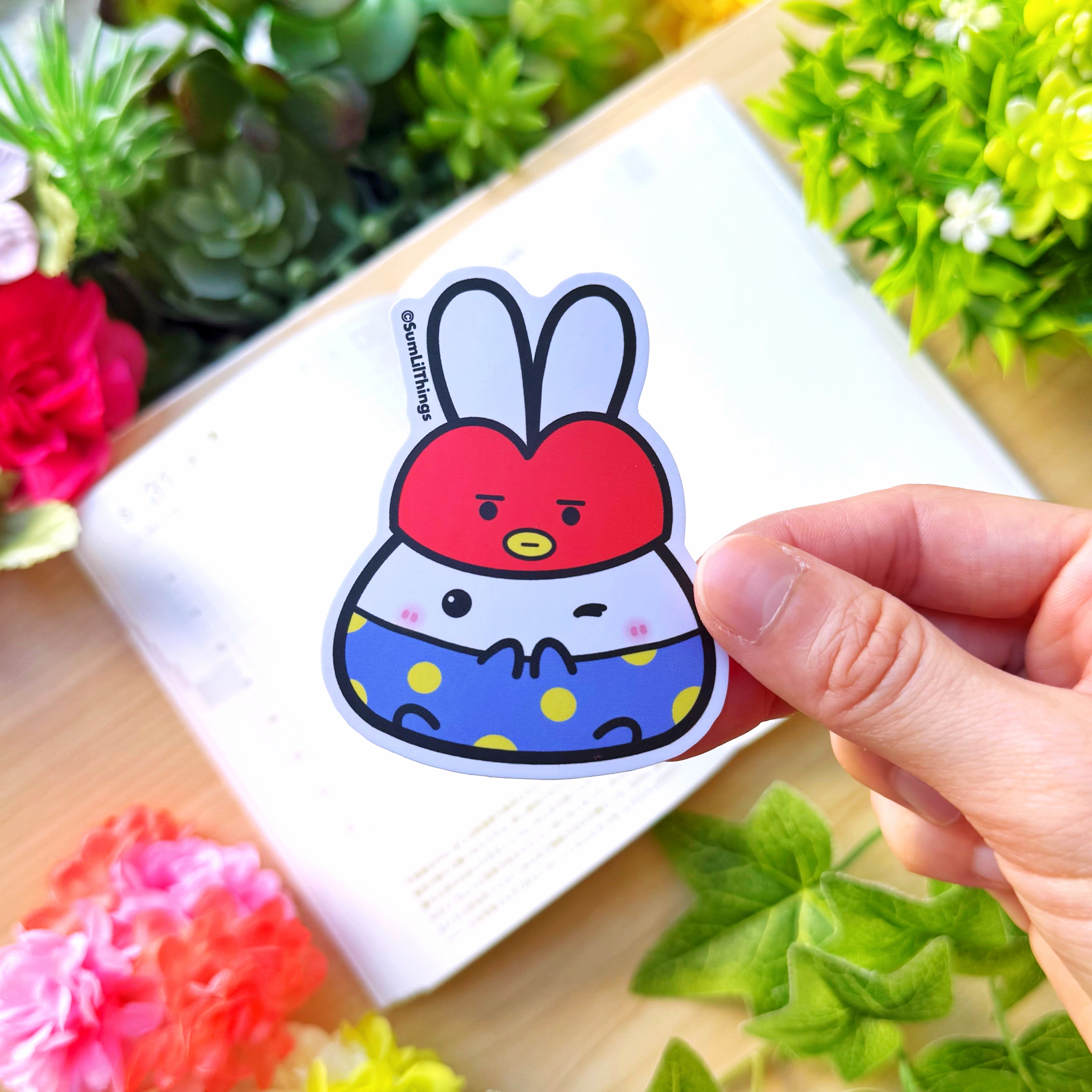 Vinyl Sticker - BT21 Tata