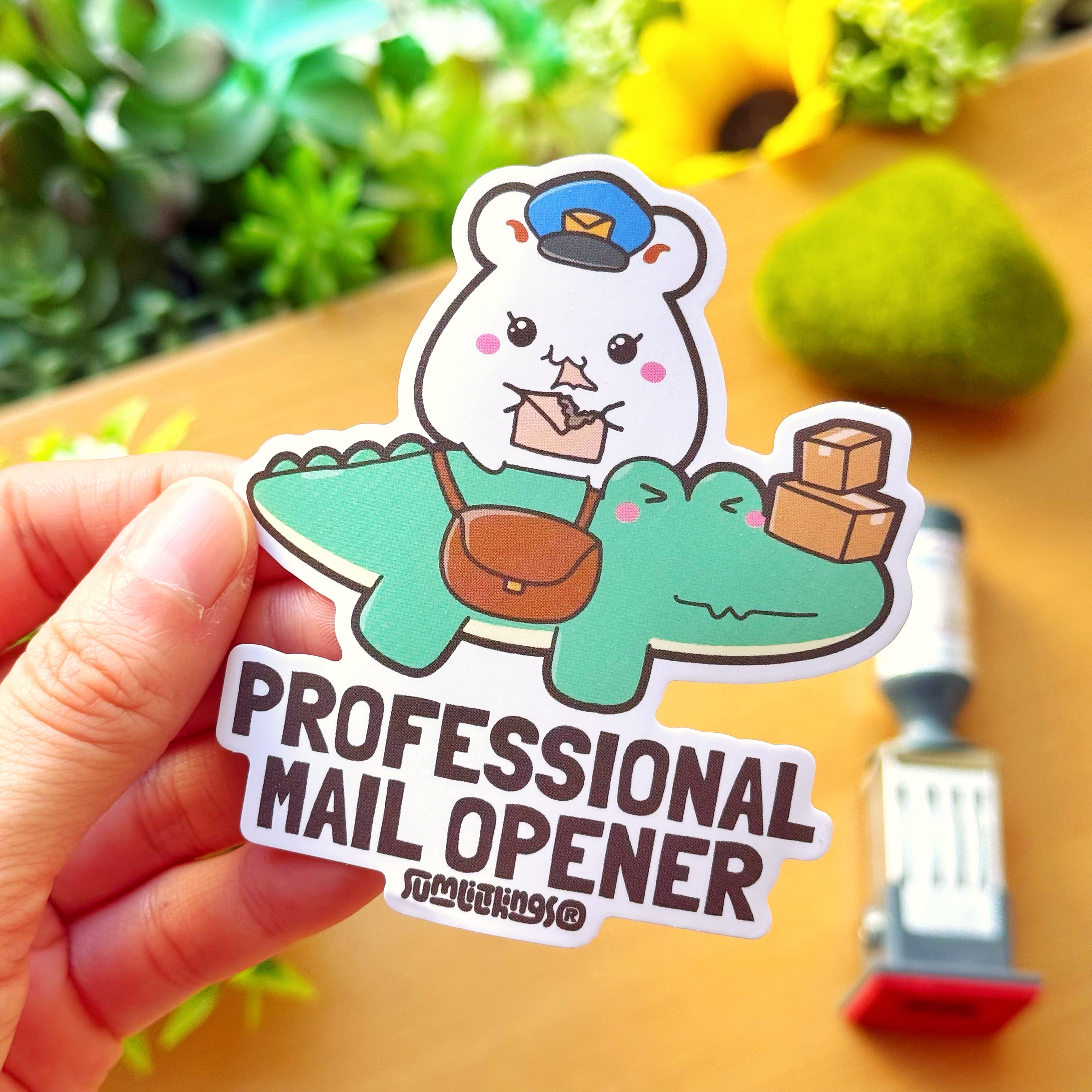 Vinyl Sticker - Professional Mail Opener