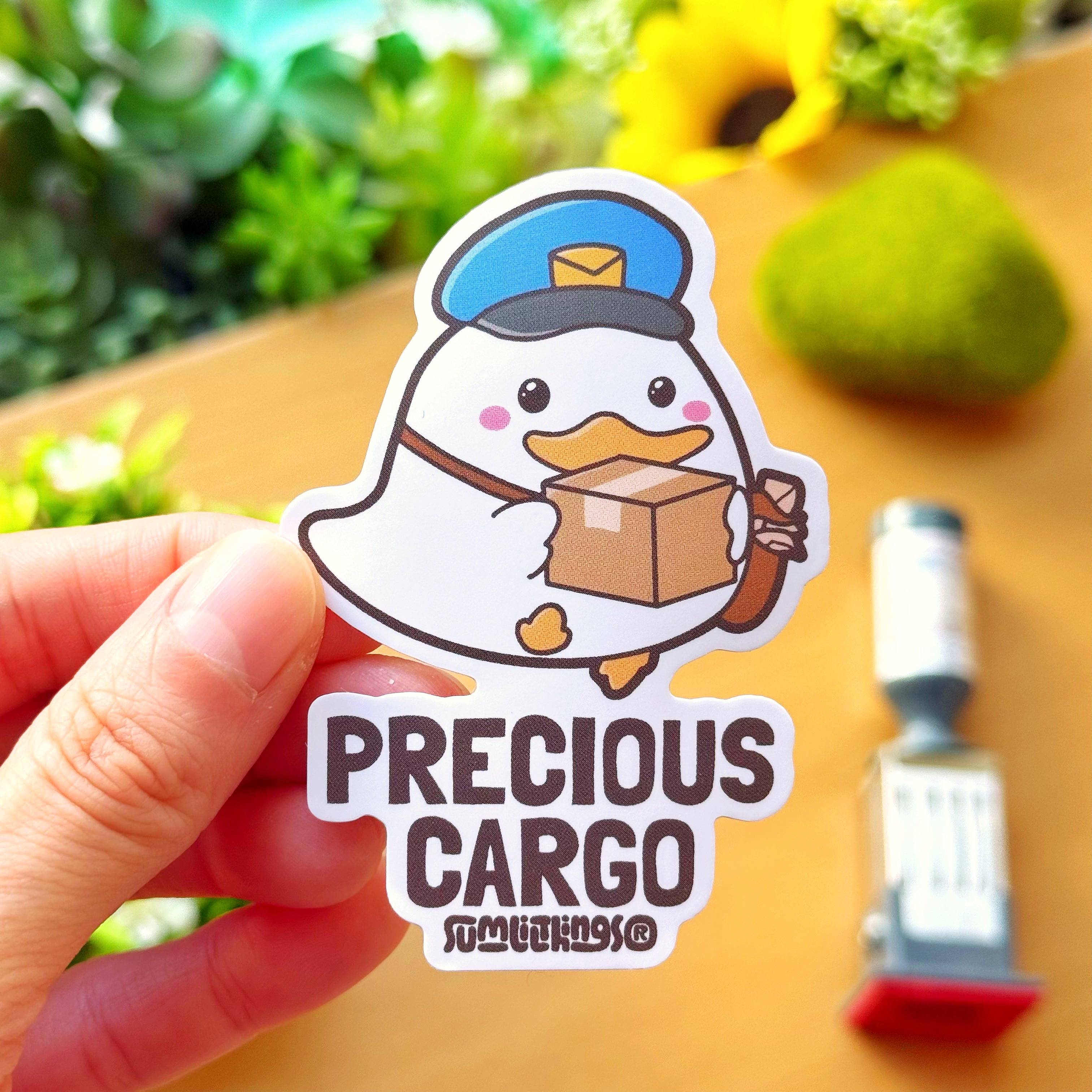 Vinyl Sticker - Precious Cargo