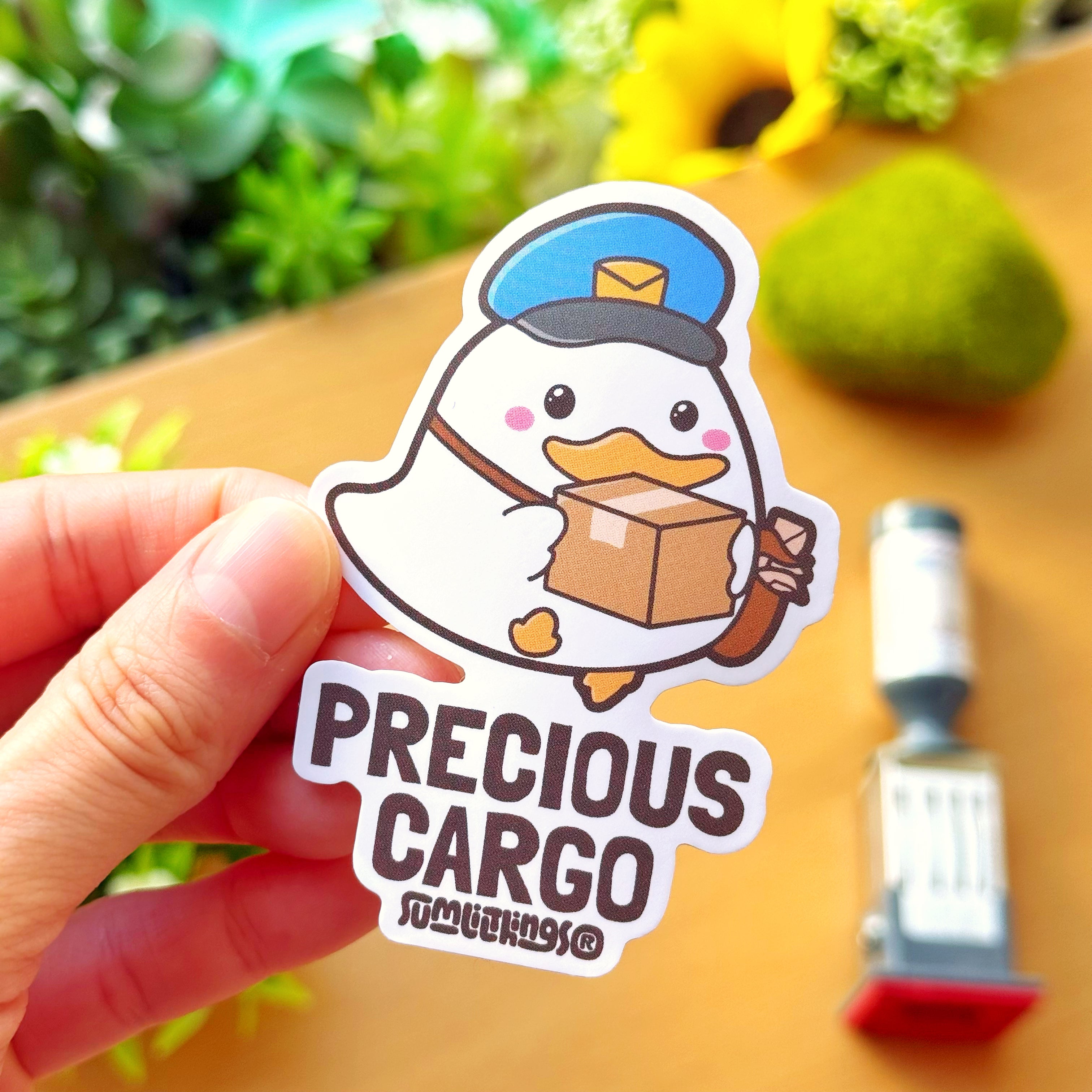 Vinyl Sticker - Precious Cargo