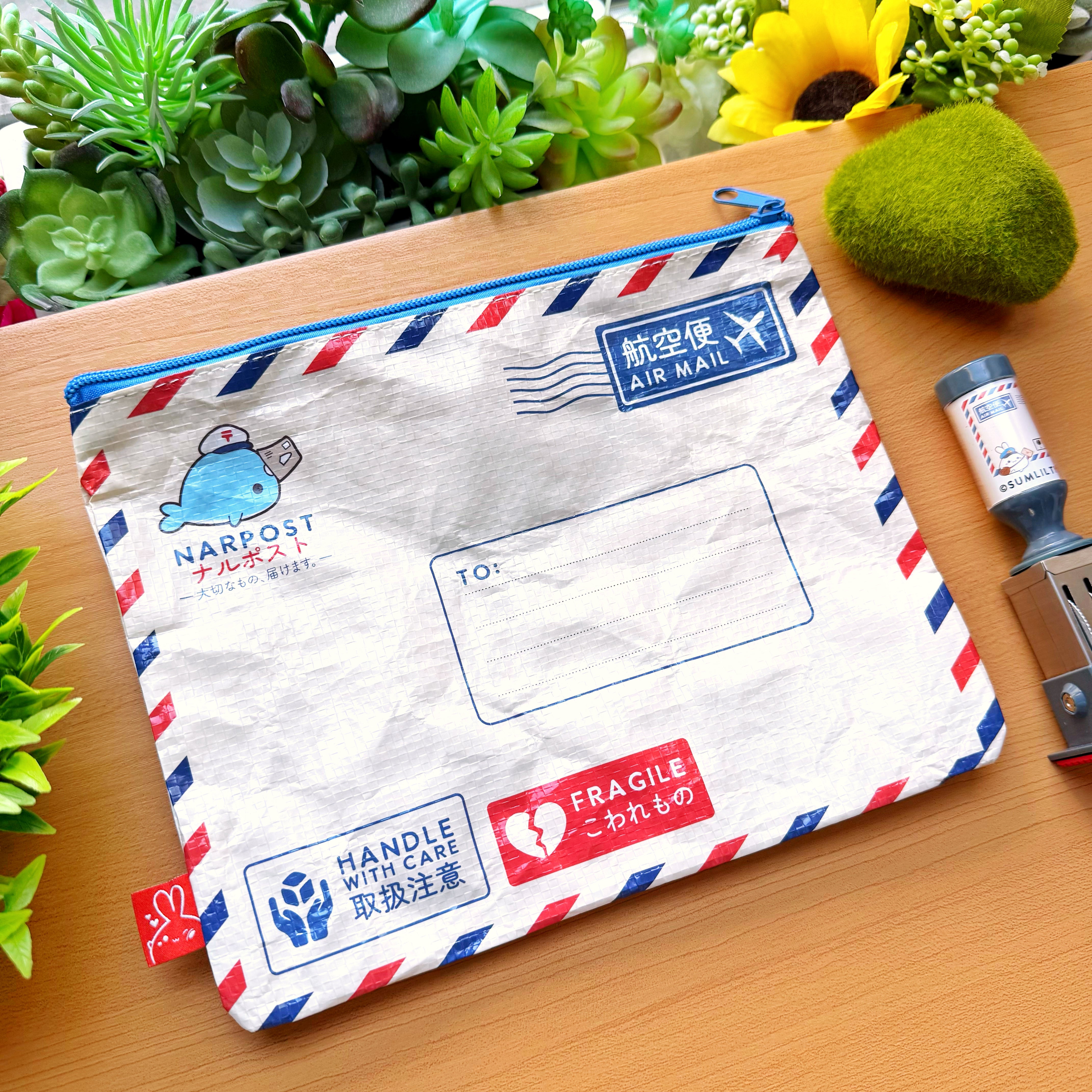 [PREORDER] Zipper Journaling Pouch - Narpost Envelope