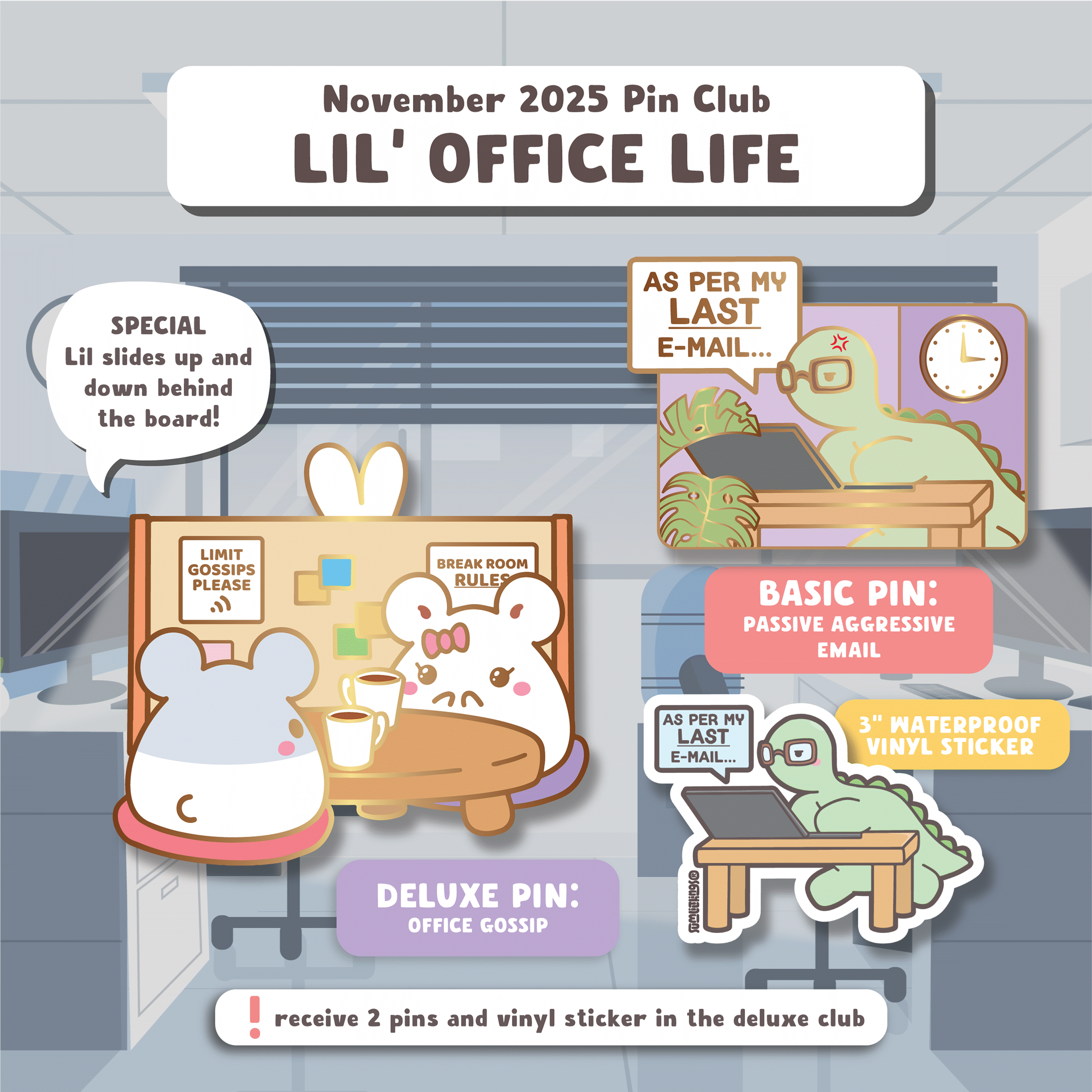 SLT Deluxe Pin Club (3-Month Plan)