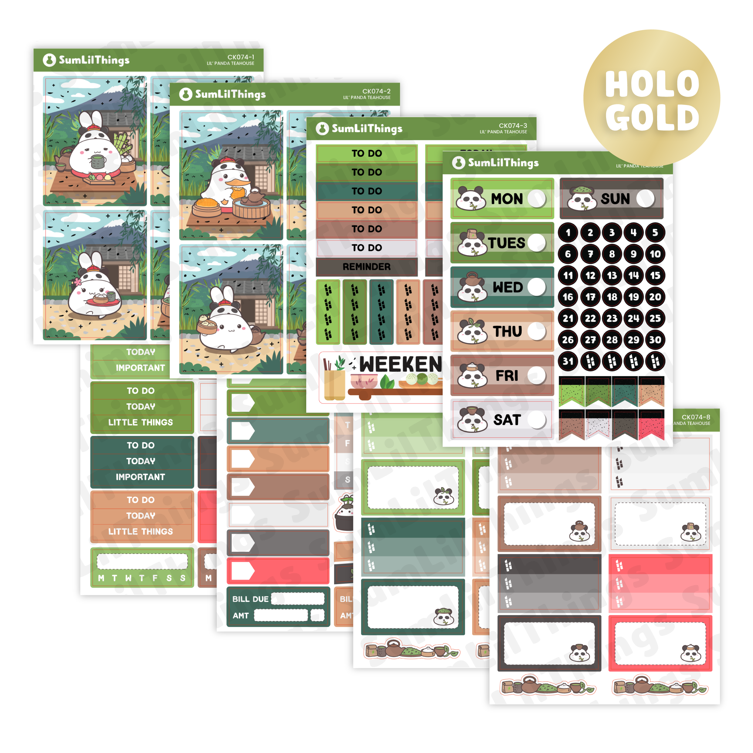 SLT Mini Vertical Sticker Subscription (Month-to-Month Plan)