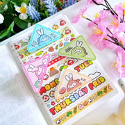 Acrylic Corner Clip - Dino Onesies (Set of 4) - SumLilThings